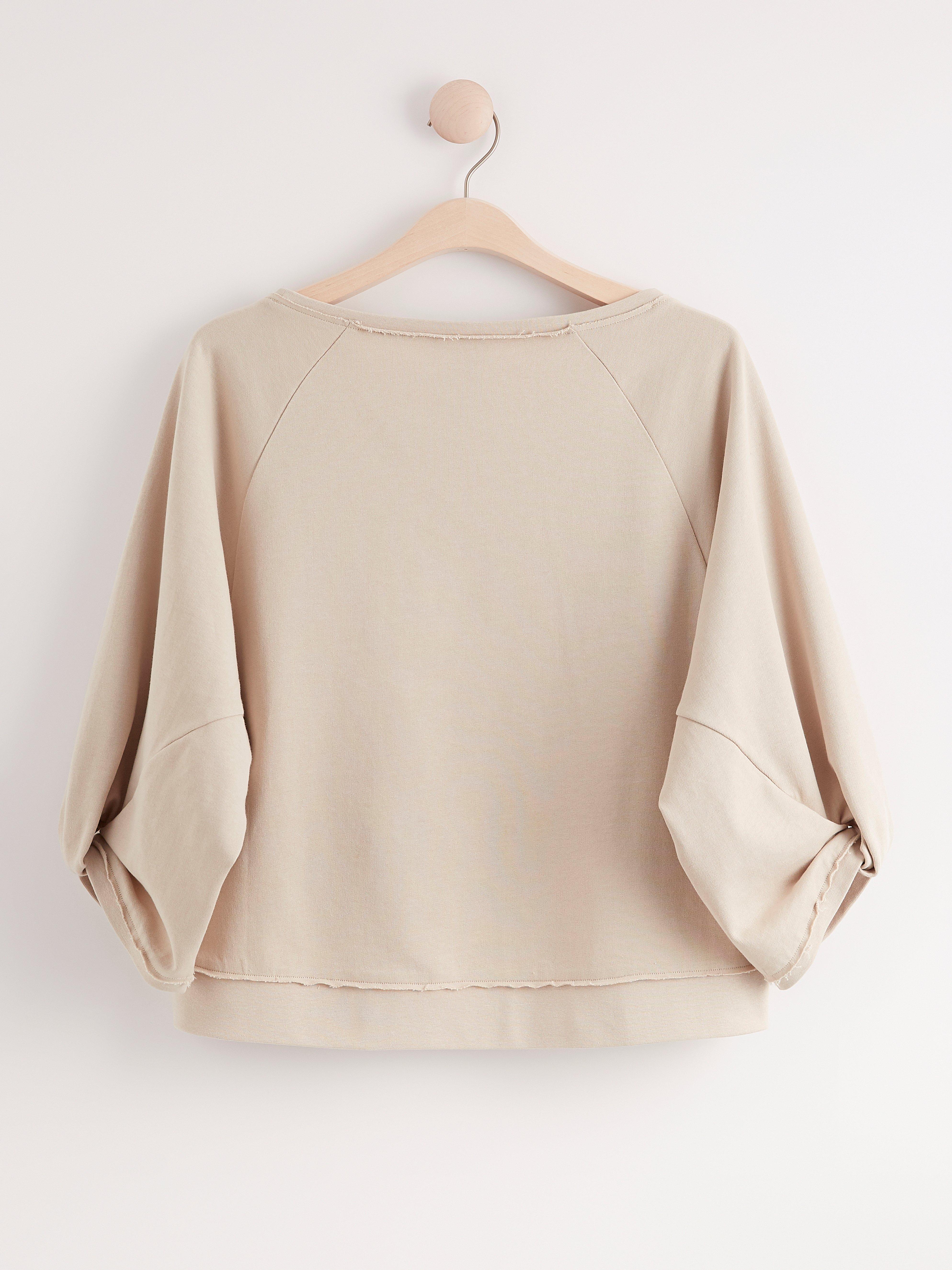 Sweatshirt - Womens Wear - Beige