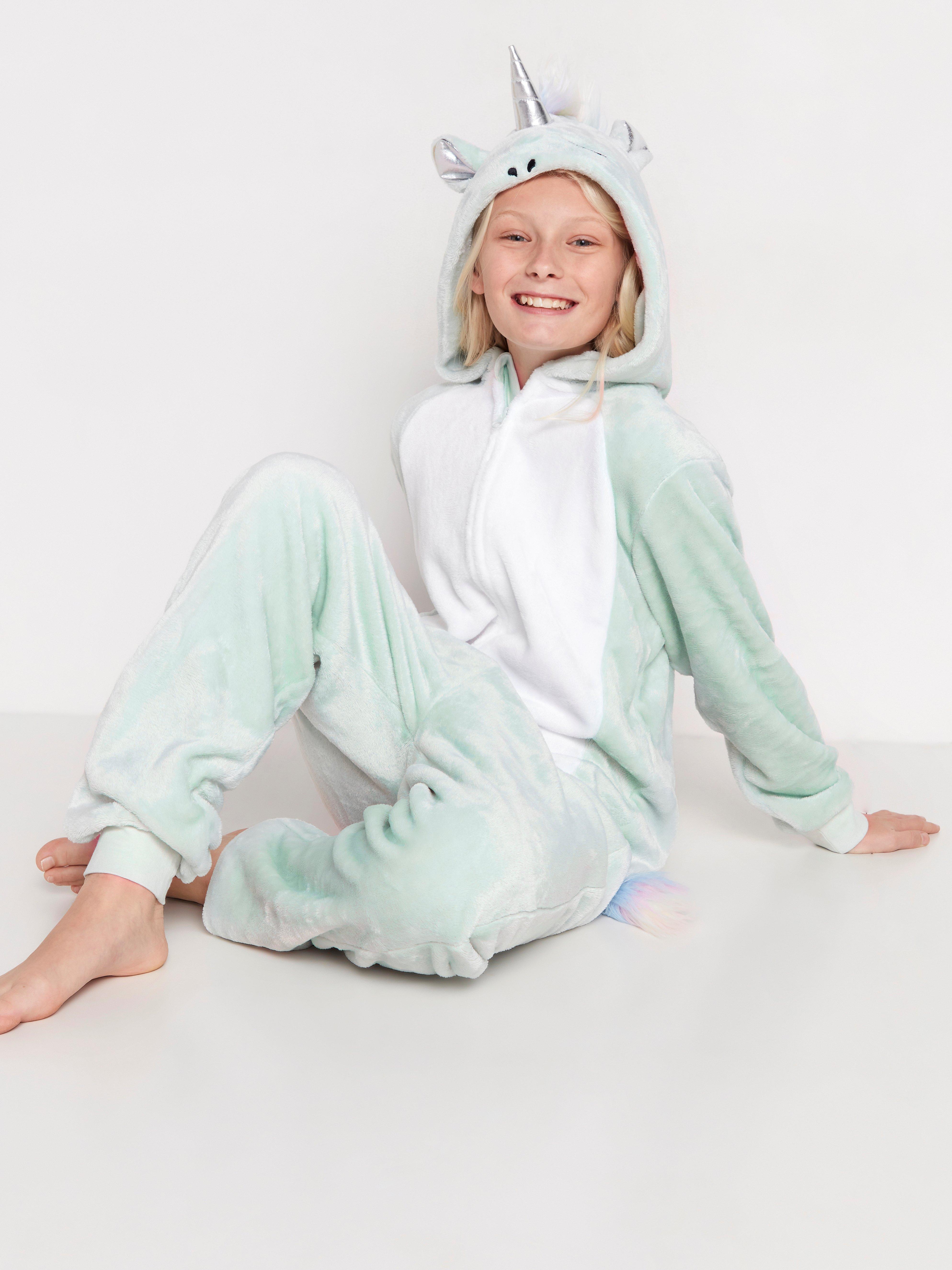 green unicorn onesie