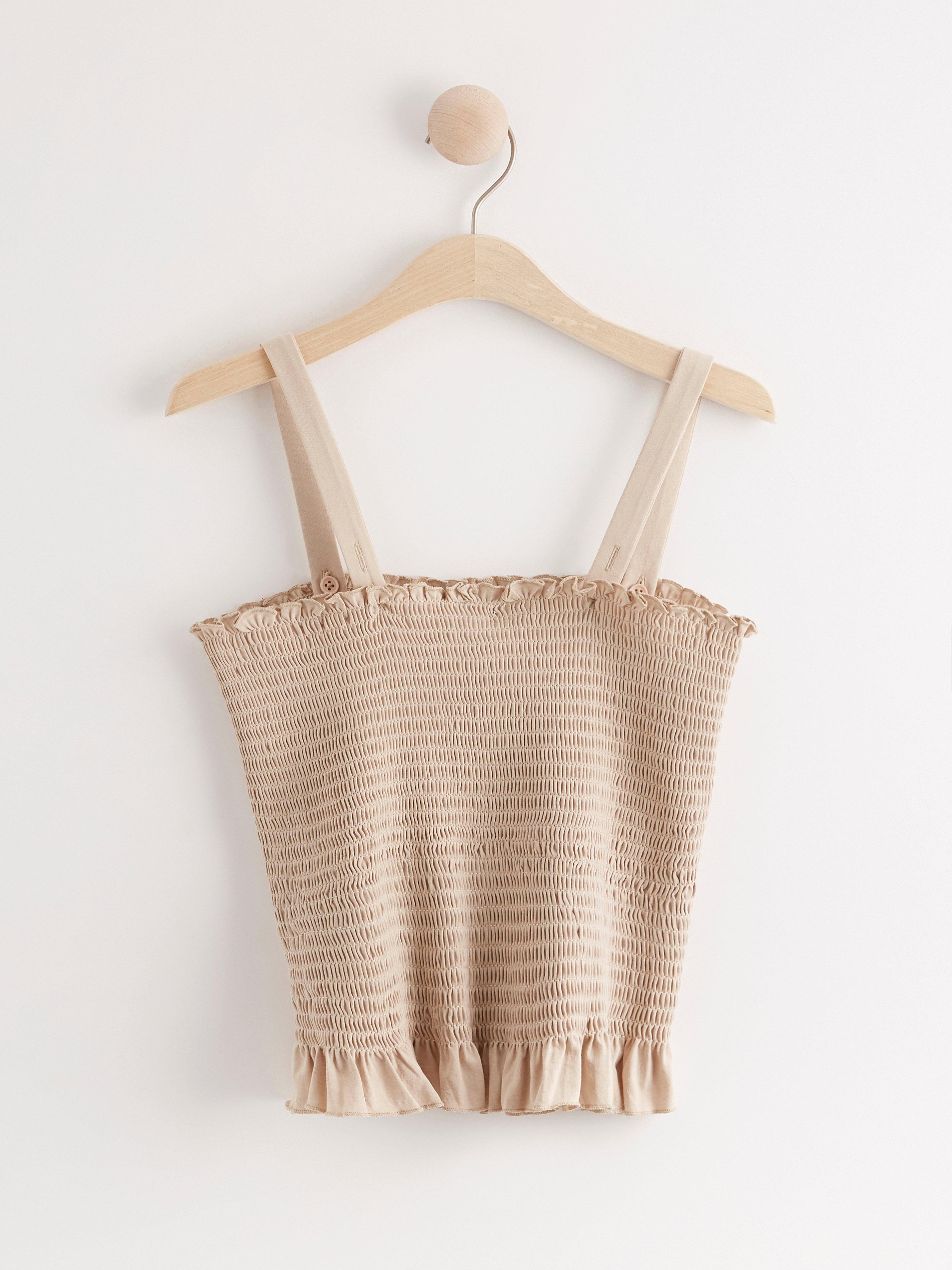 Alustoppi - Naiset - Beige