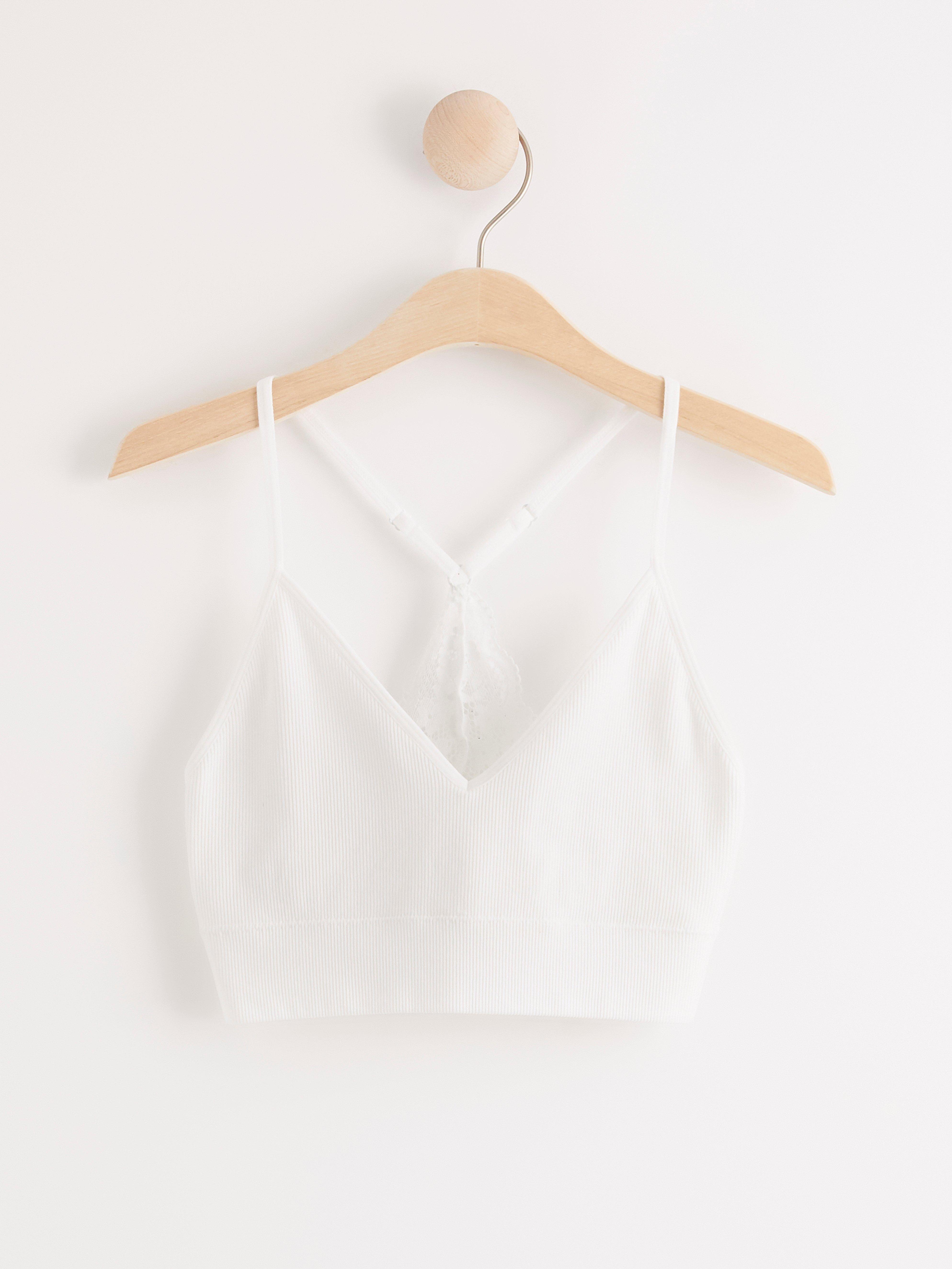 Soft Bra - Lingerie - White