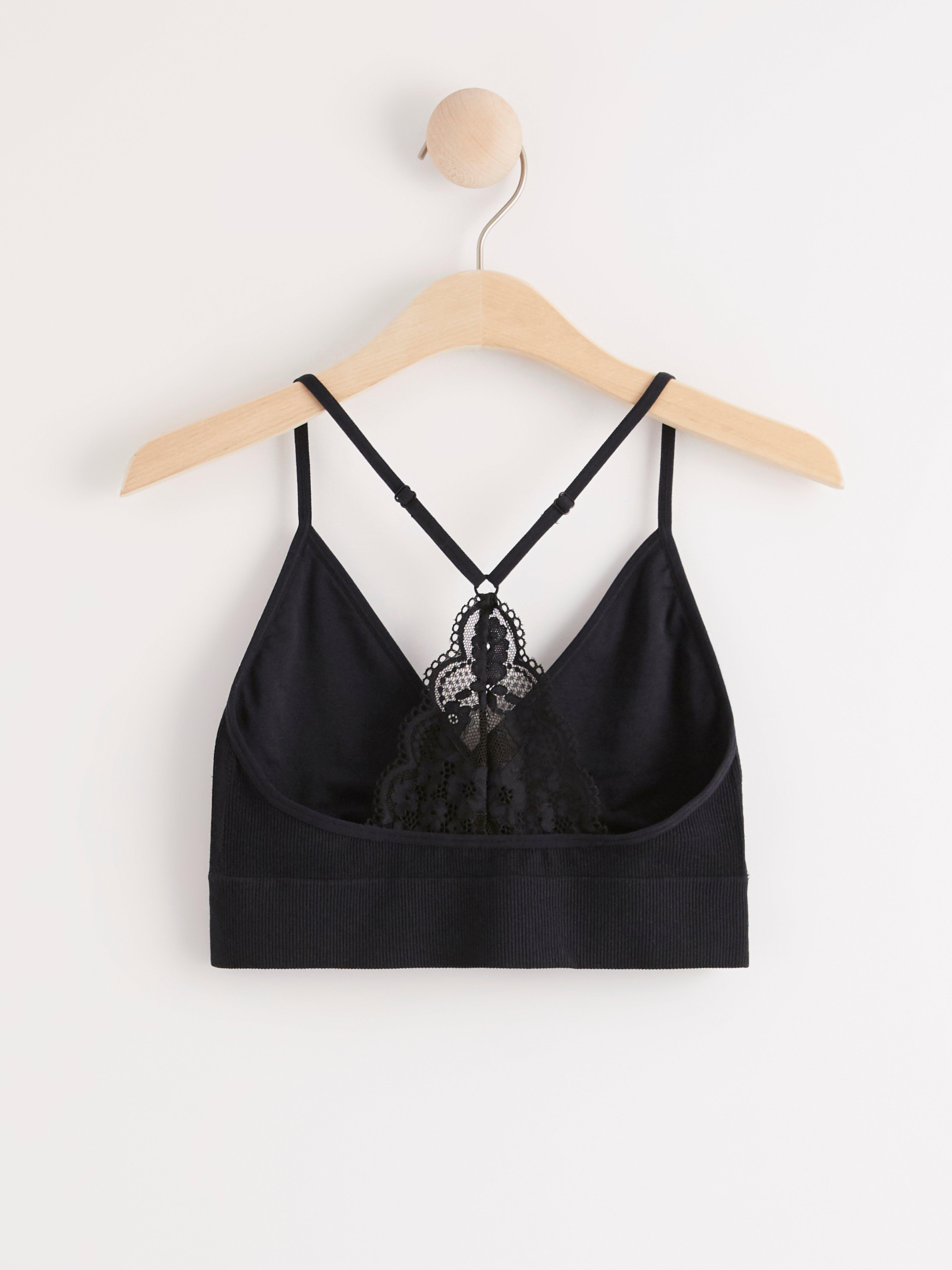 Soft Bra - Lingerie - Black