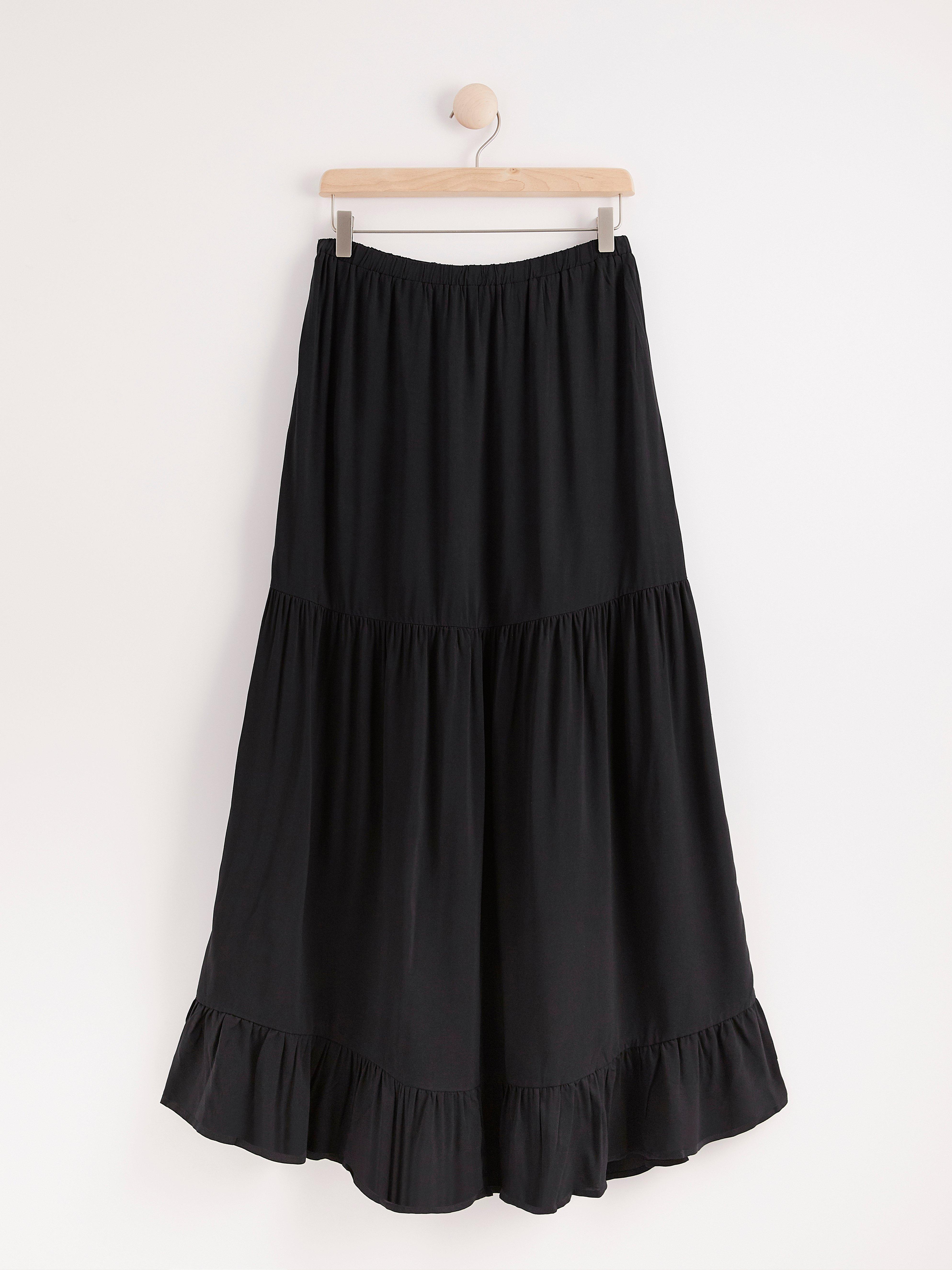 Maxi Skirt - Womens Wear - Black