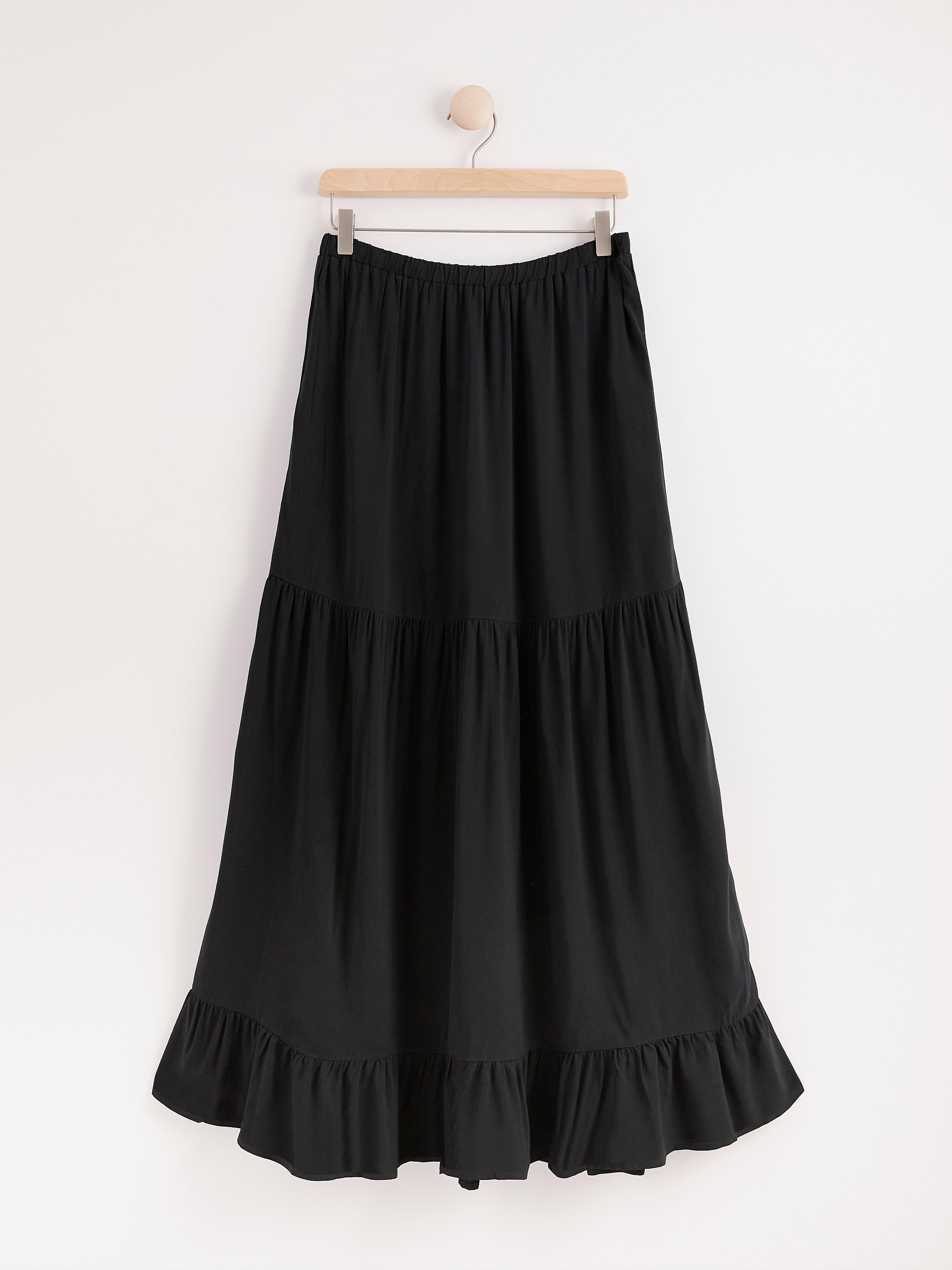 Maxi Skirt - Womens Wear - Black