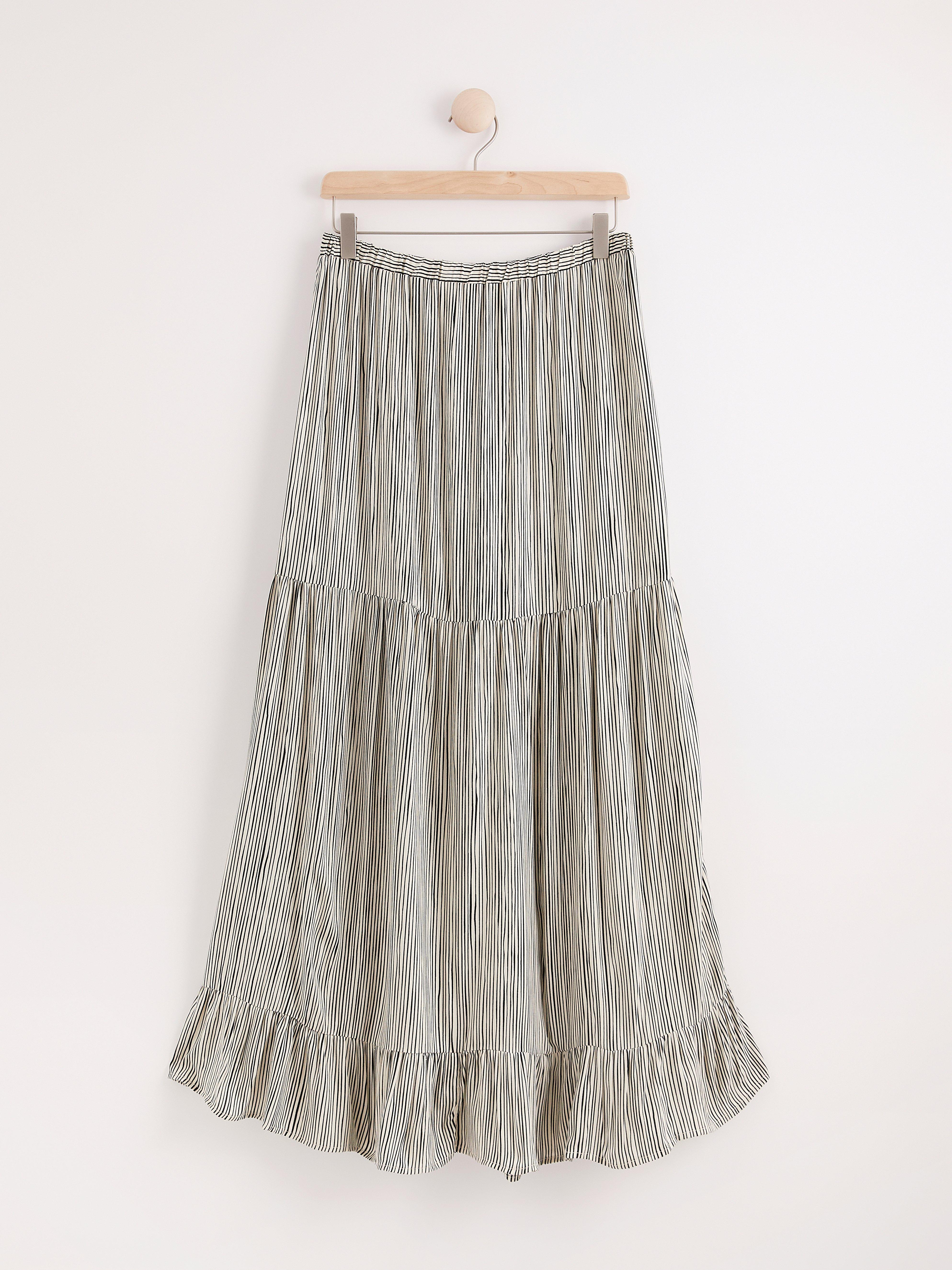 Maxi Skirt - Womens Wear - Beige