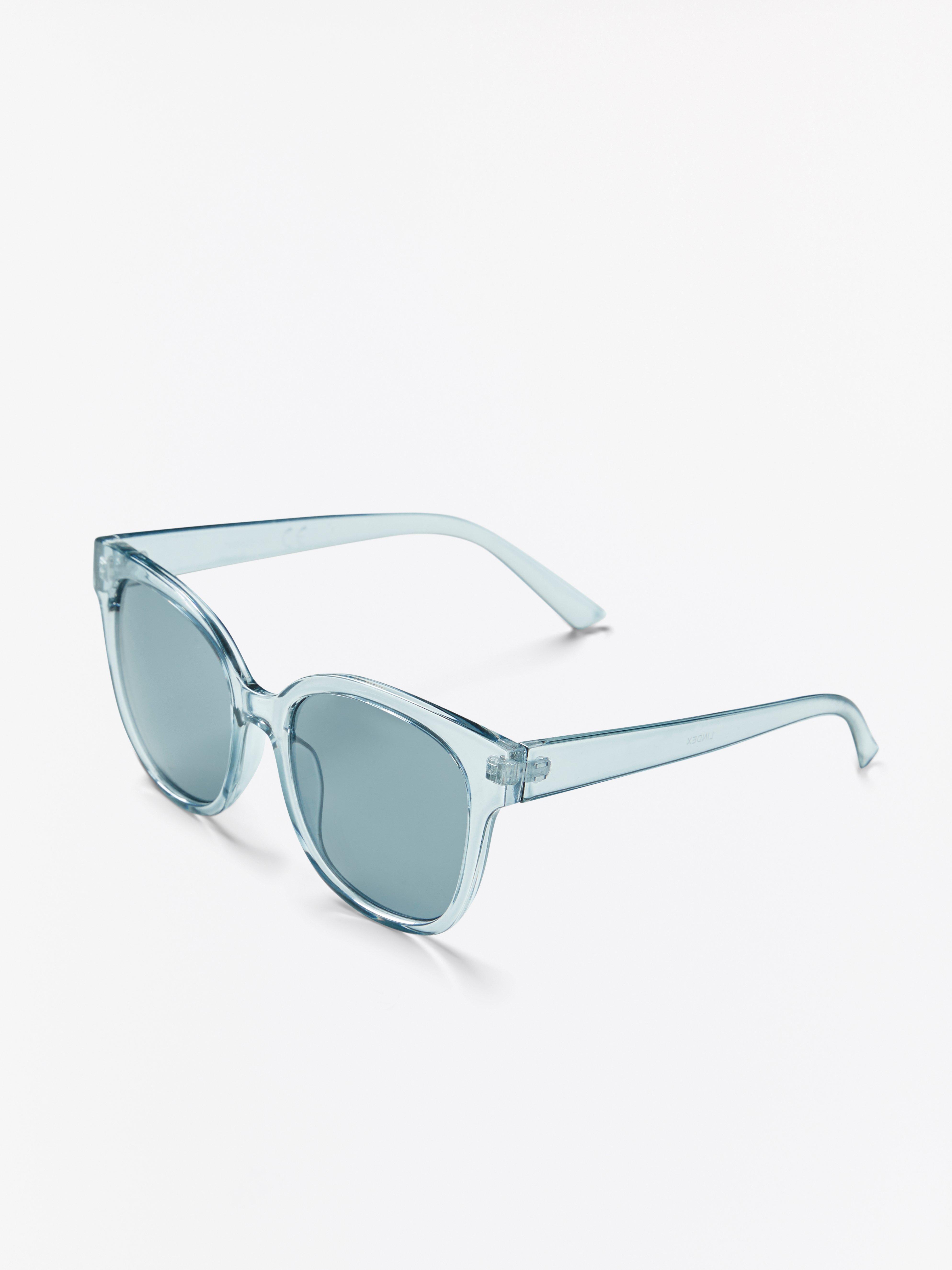 coloured glass sunglasses