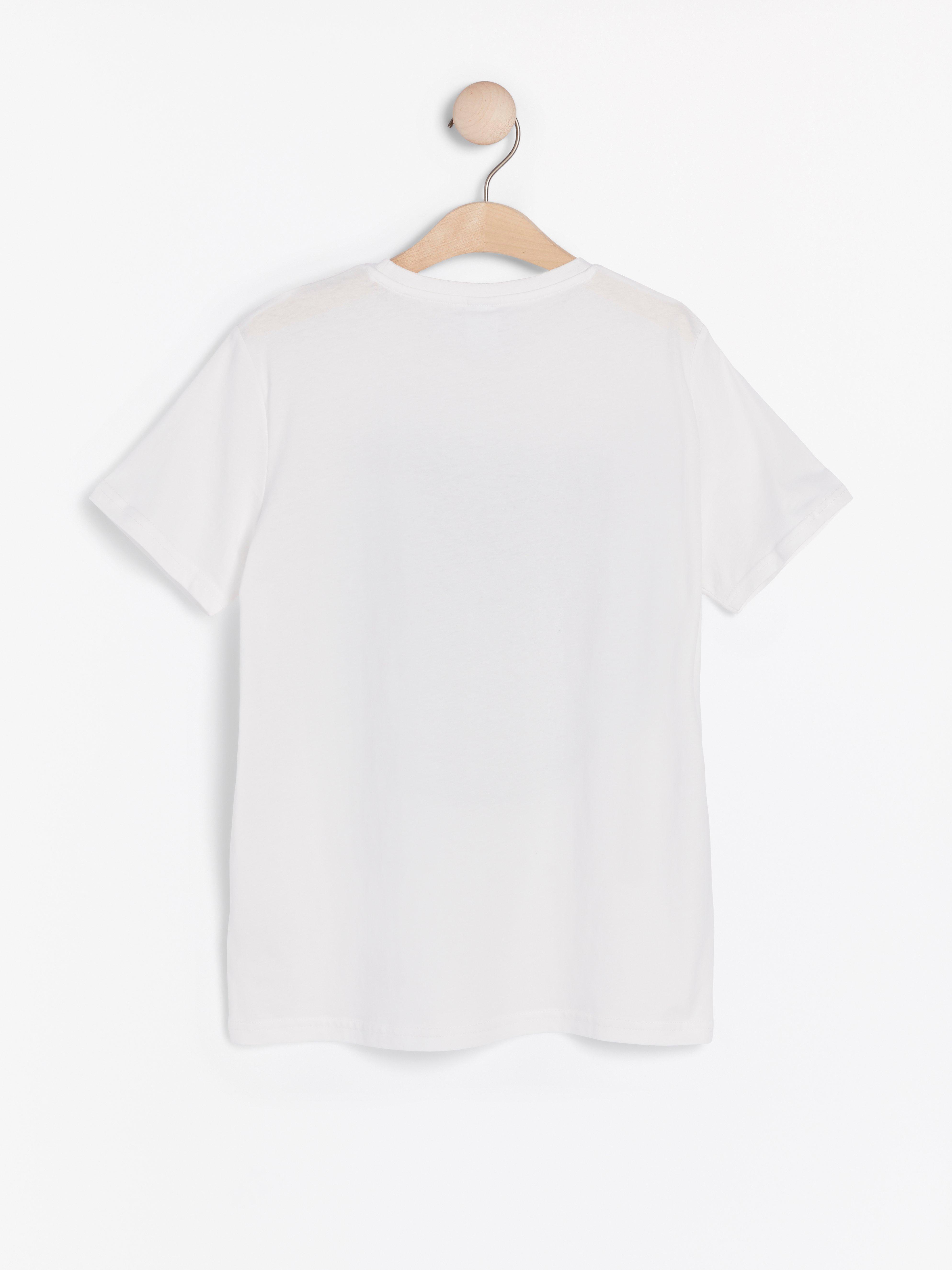 T-shirt - Barn - Vit