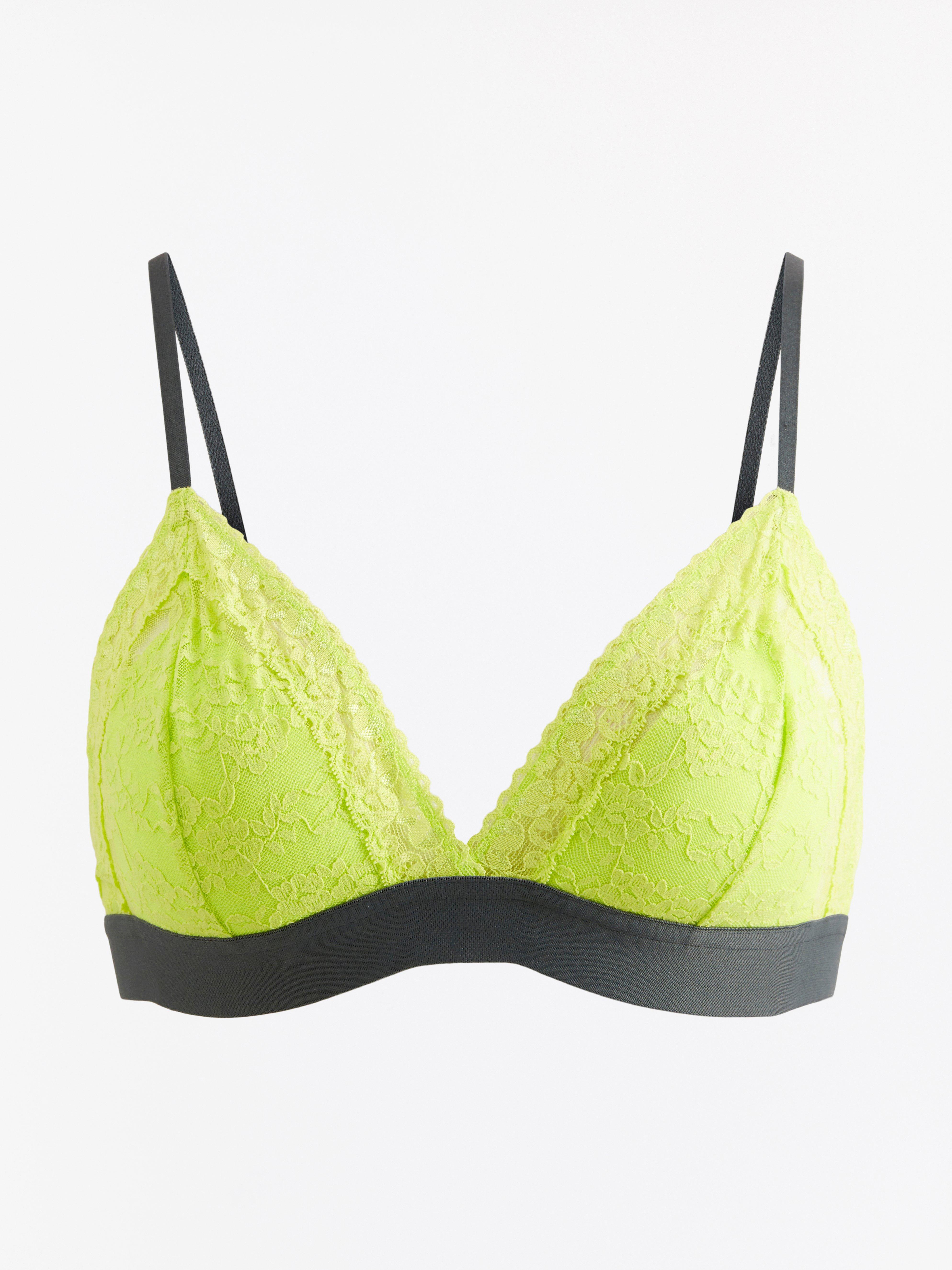 Bralette - Underkläder - Grön