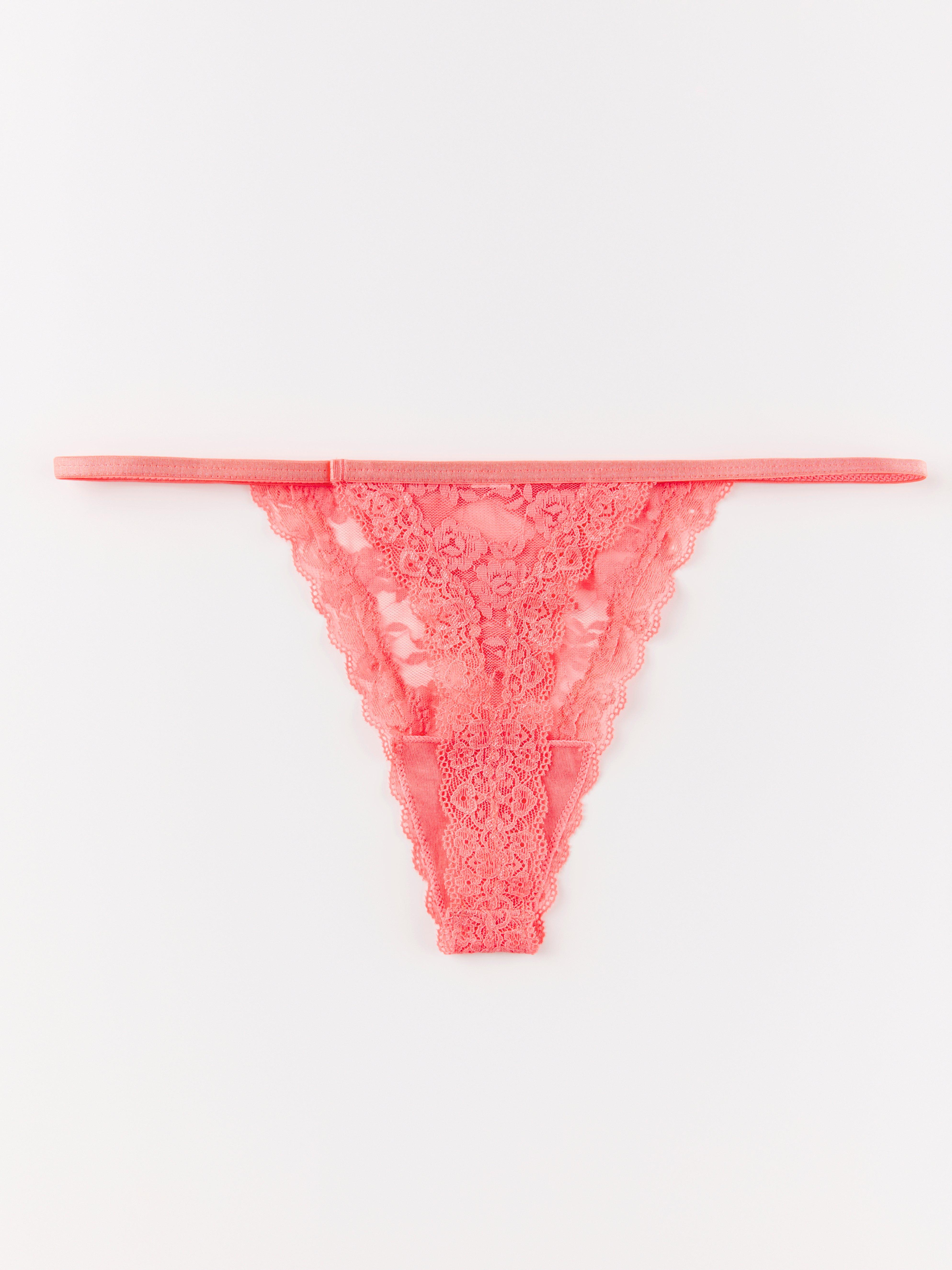 Stringtrosa låg - Underkläder - Rosa