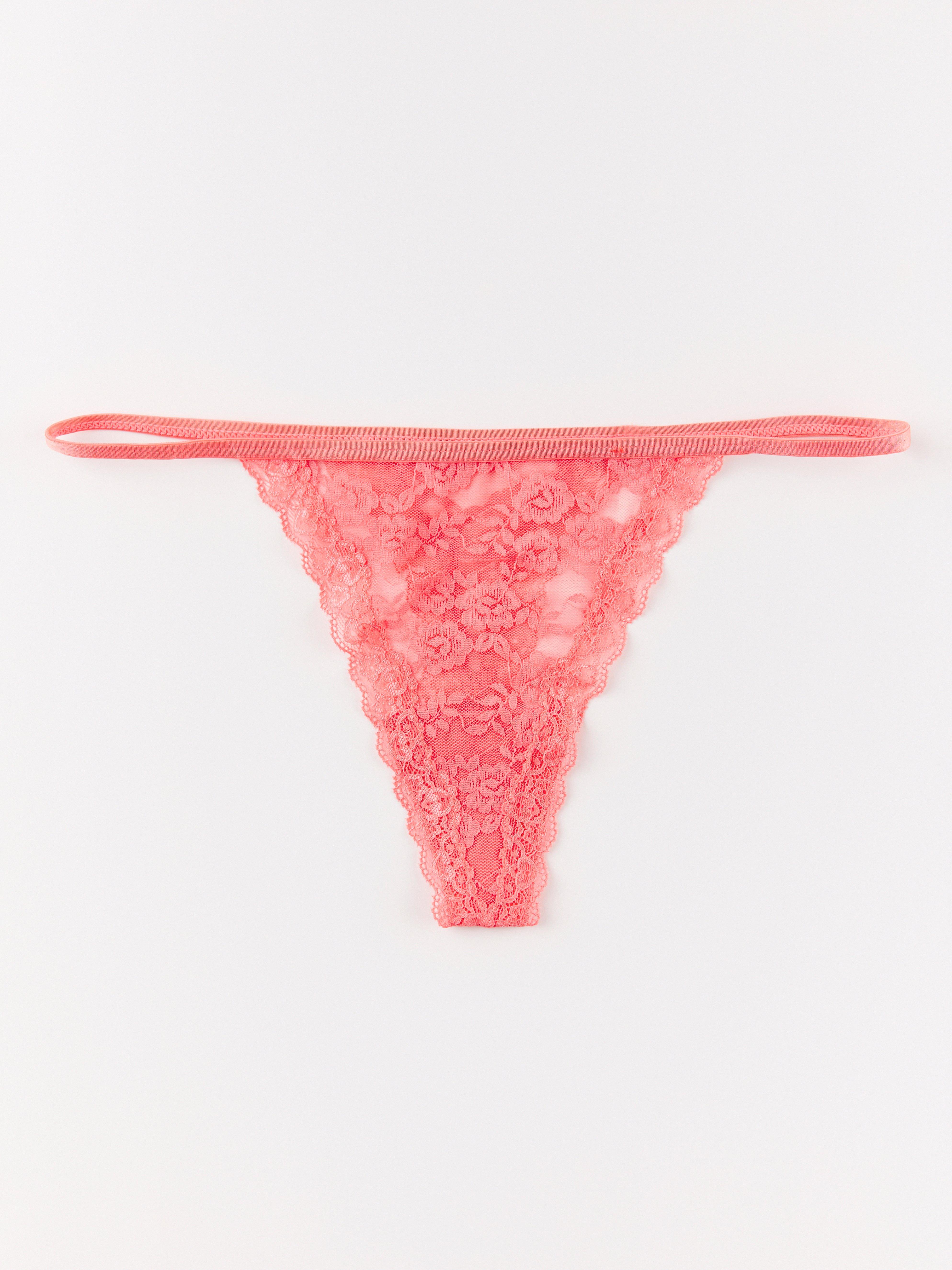 Thong Low - Lingerie - Pink