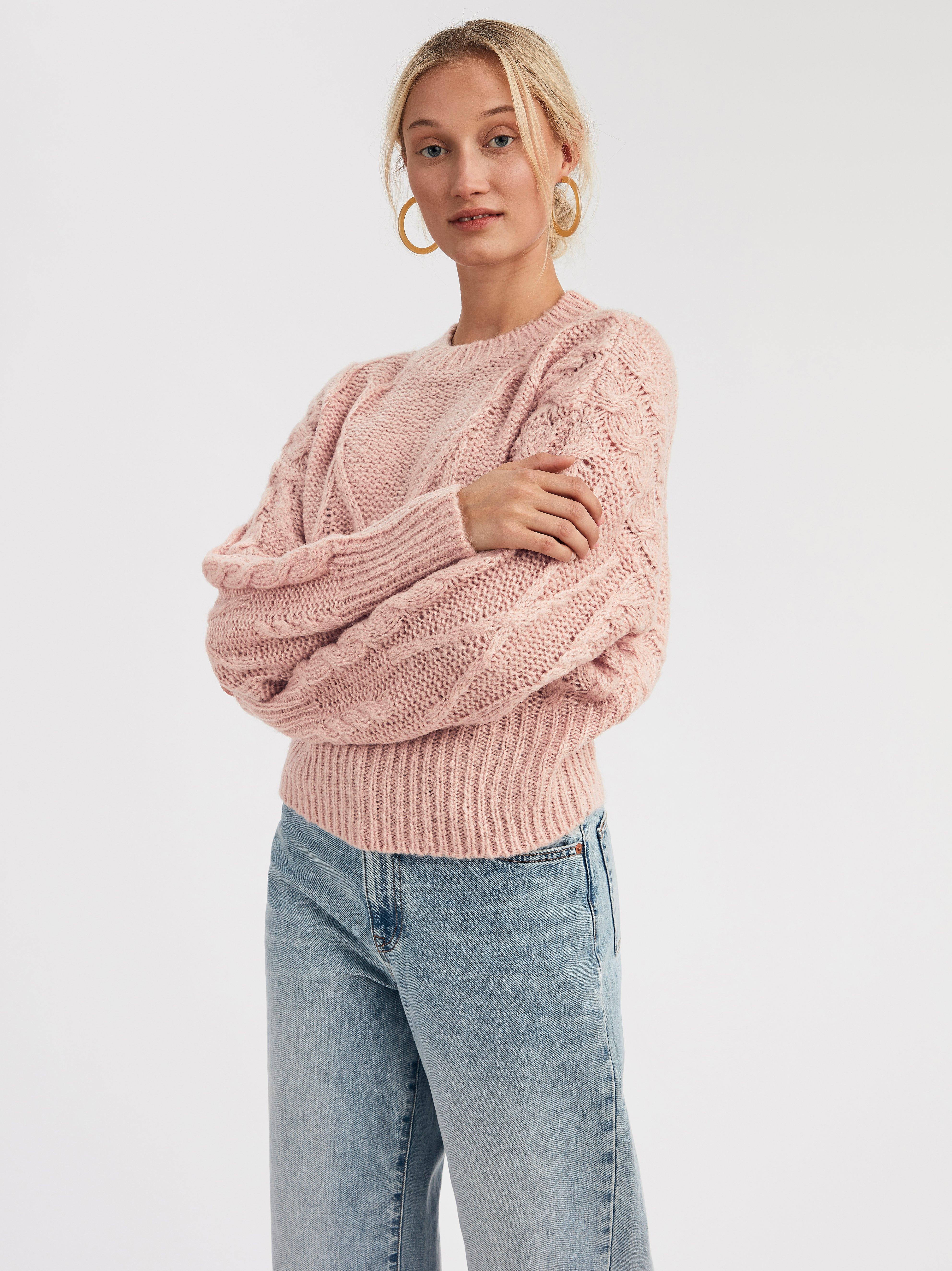 cable knit jumpers