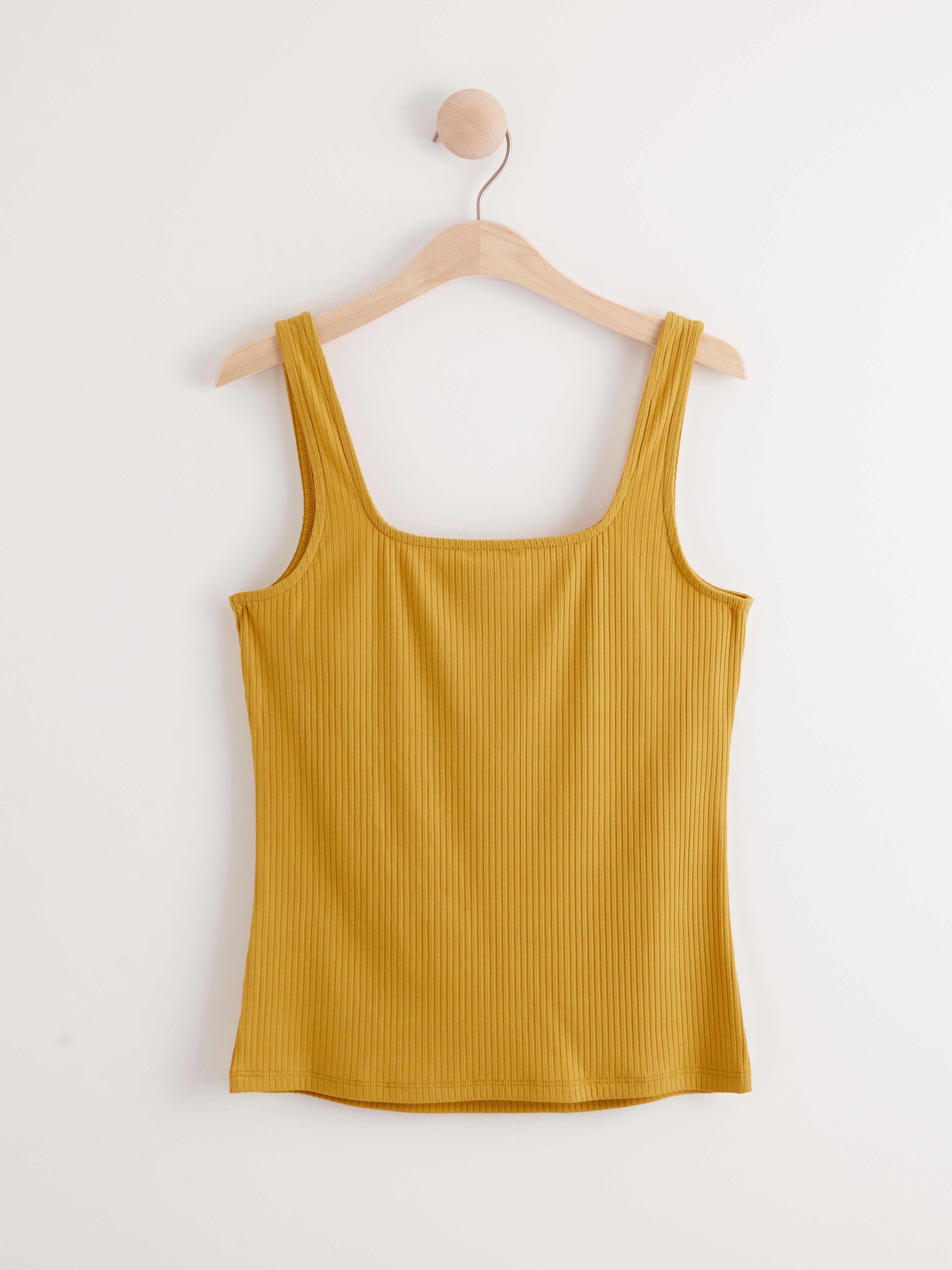Tank Top - Womens Wear - Yellow