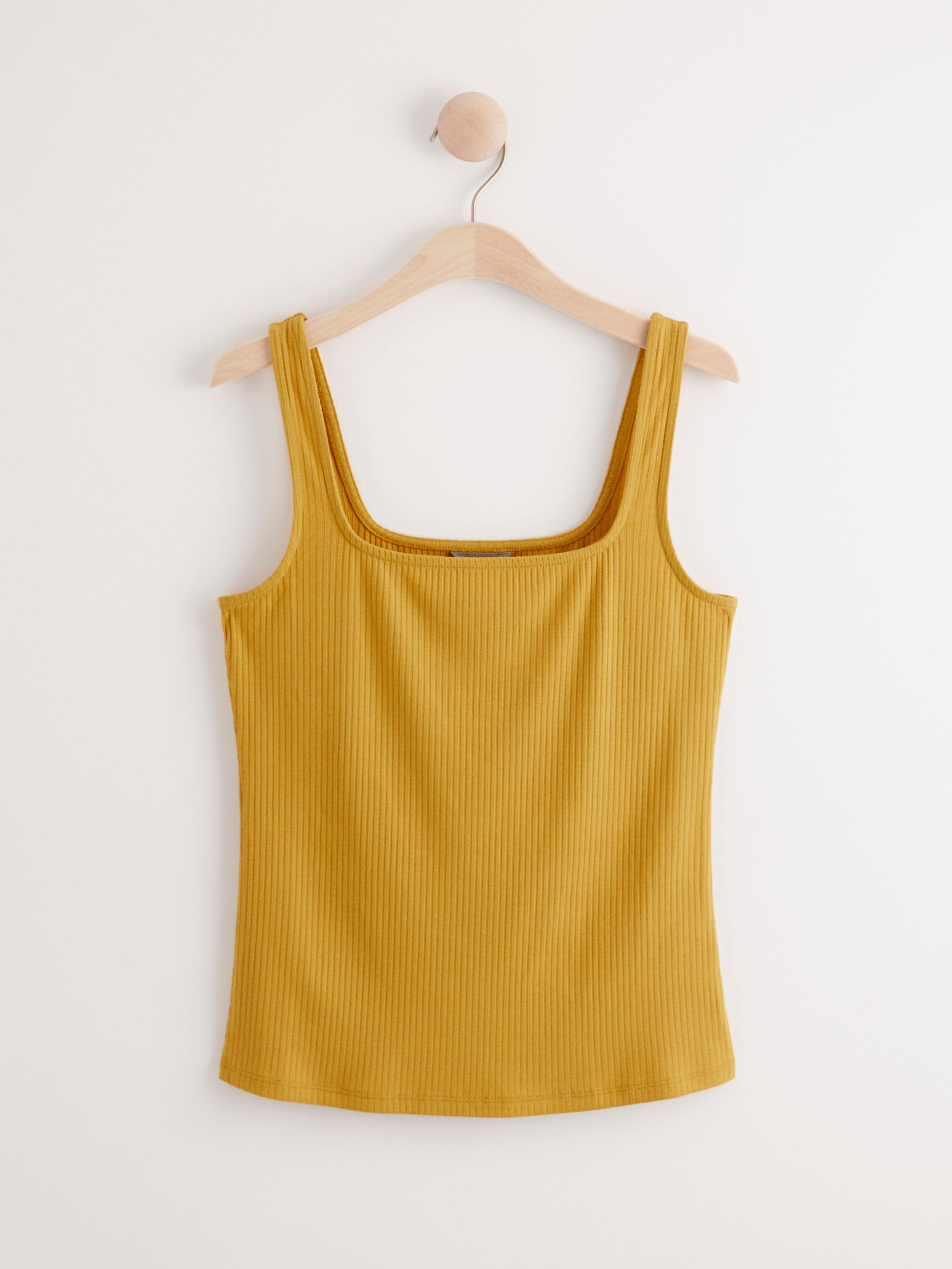 Tank Top - Womens Wear - Yellow