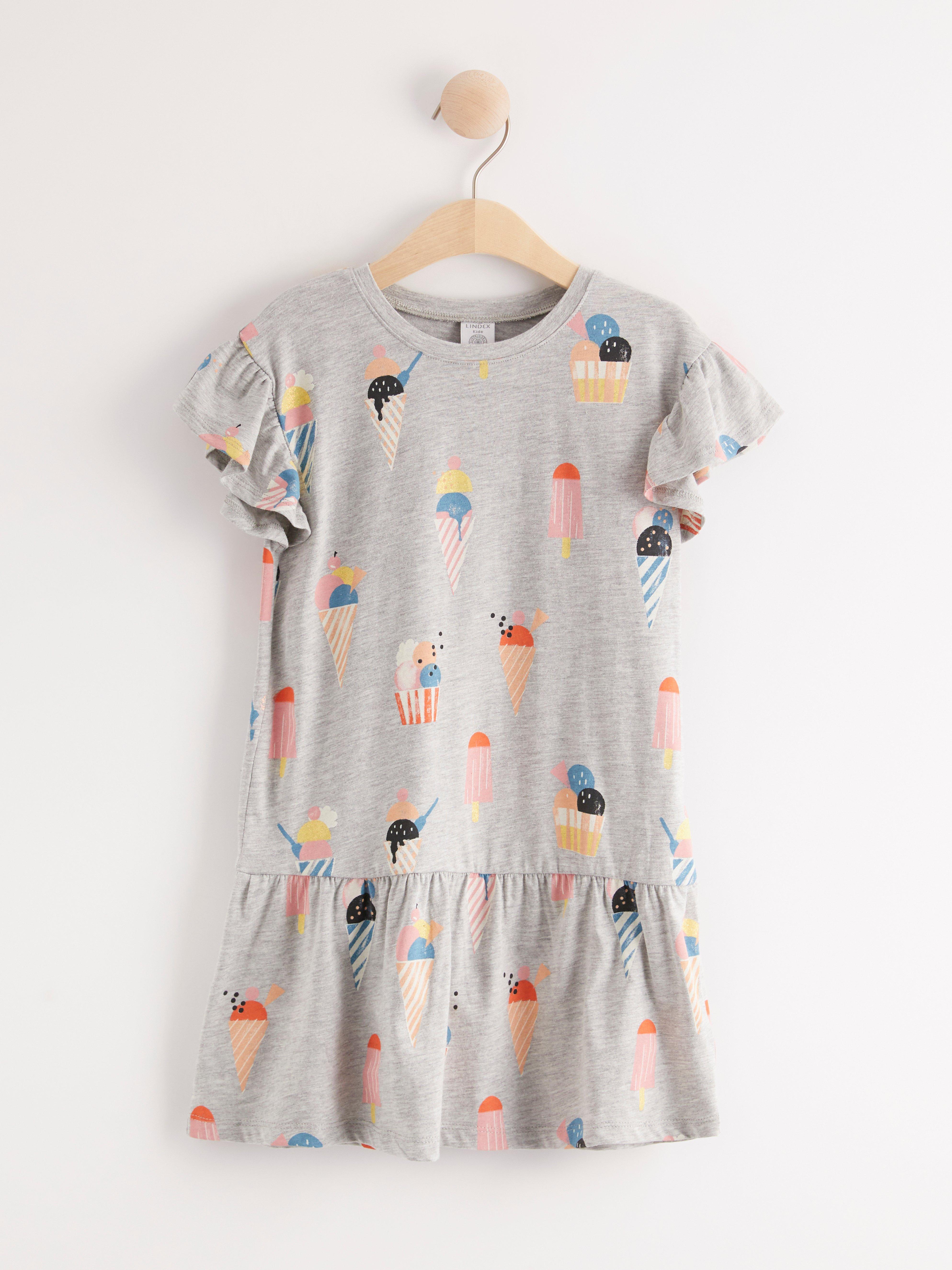 Klänning - Barn - Grå