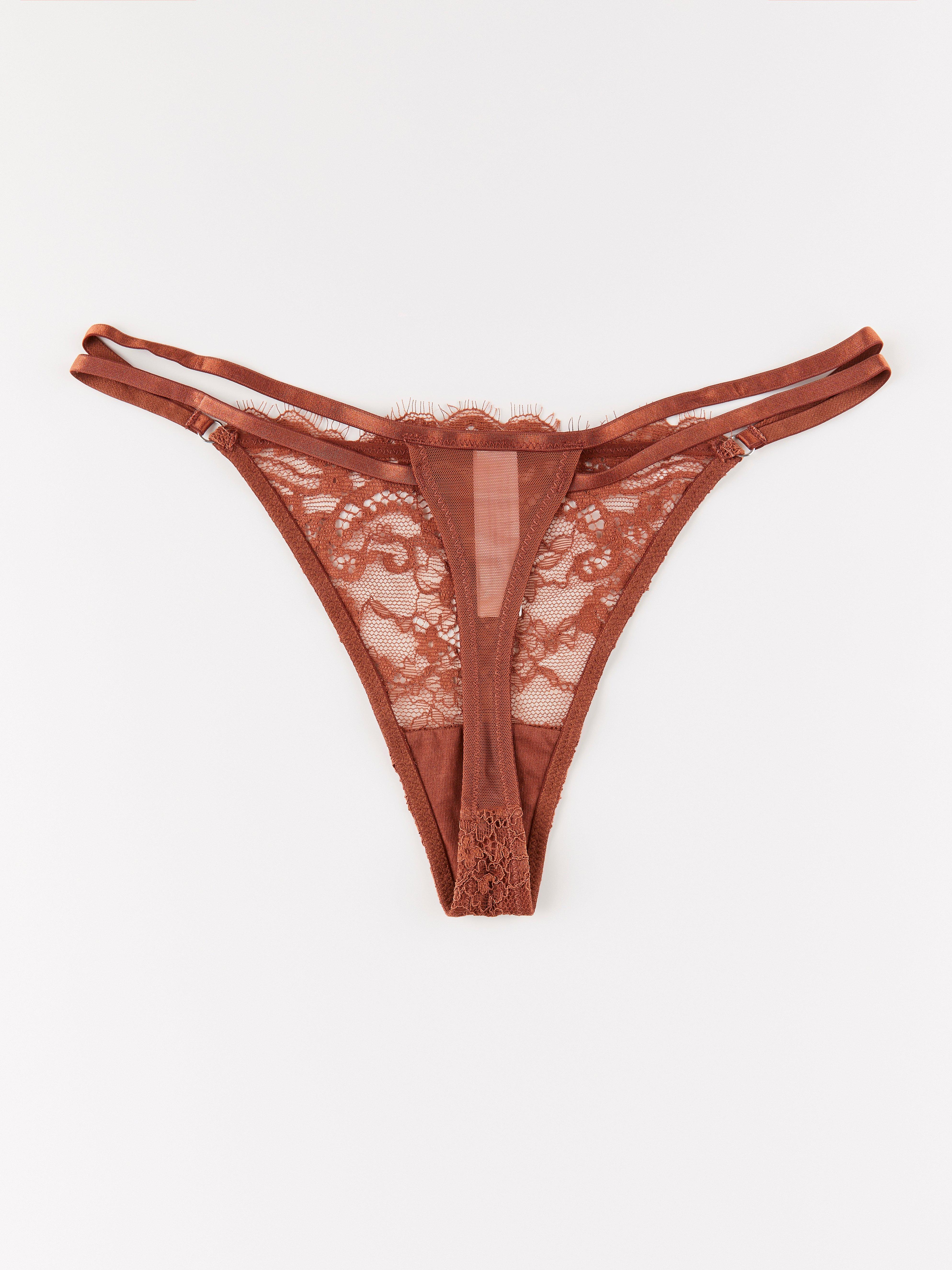 Thong Low - Lingerie - Orange