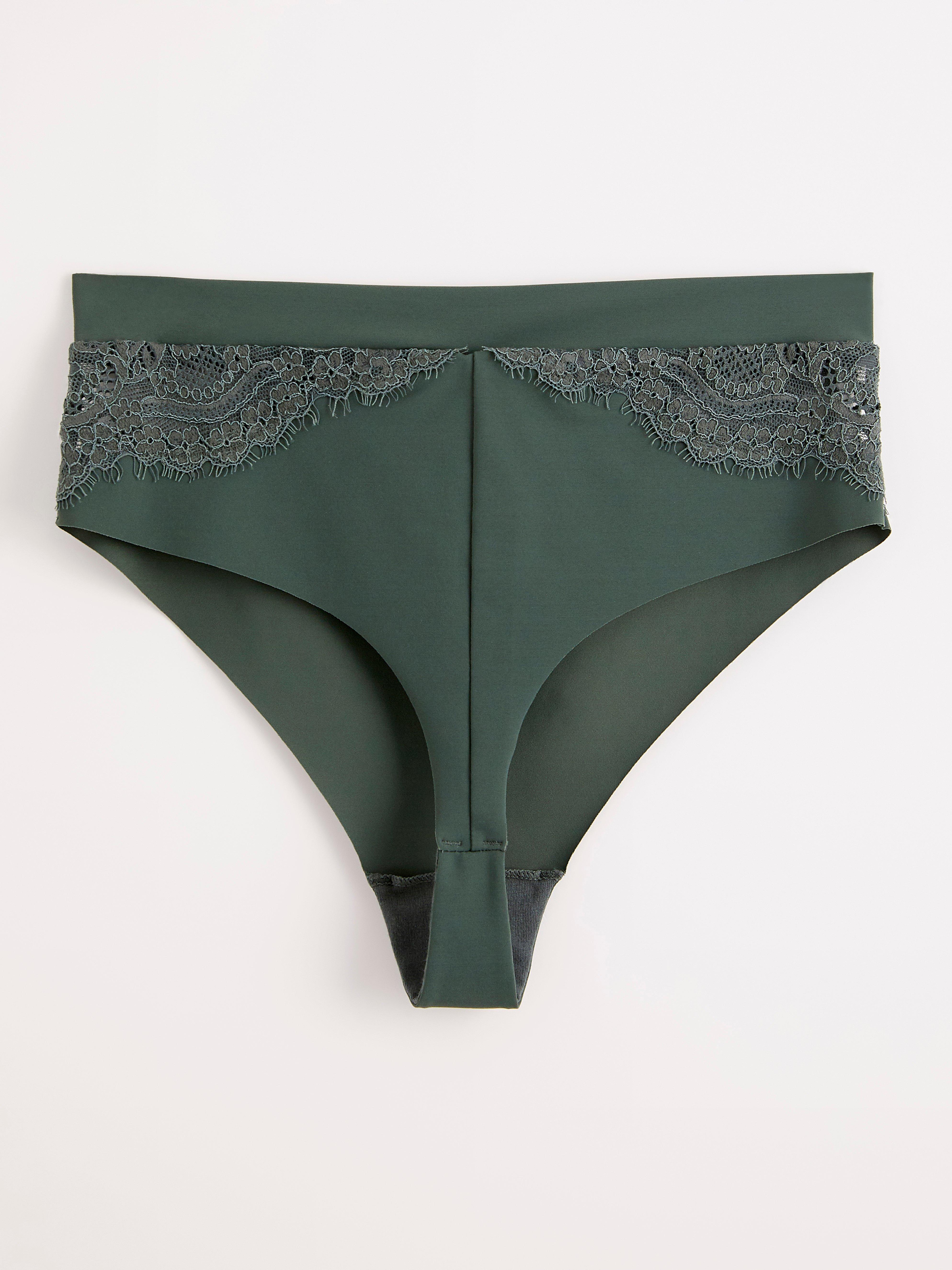 Thong High - Lingerie - Green