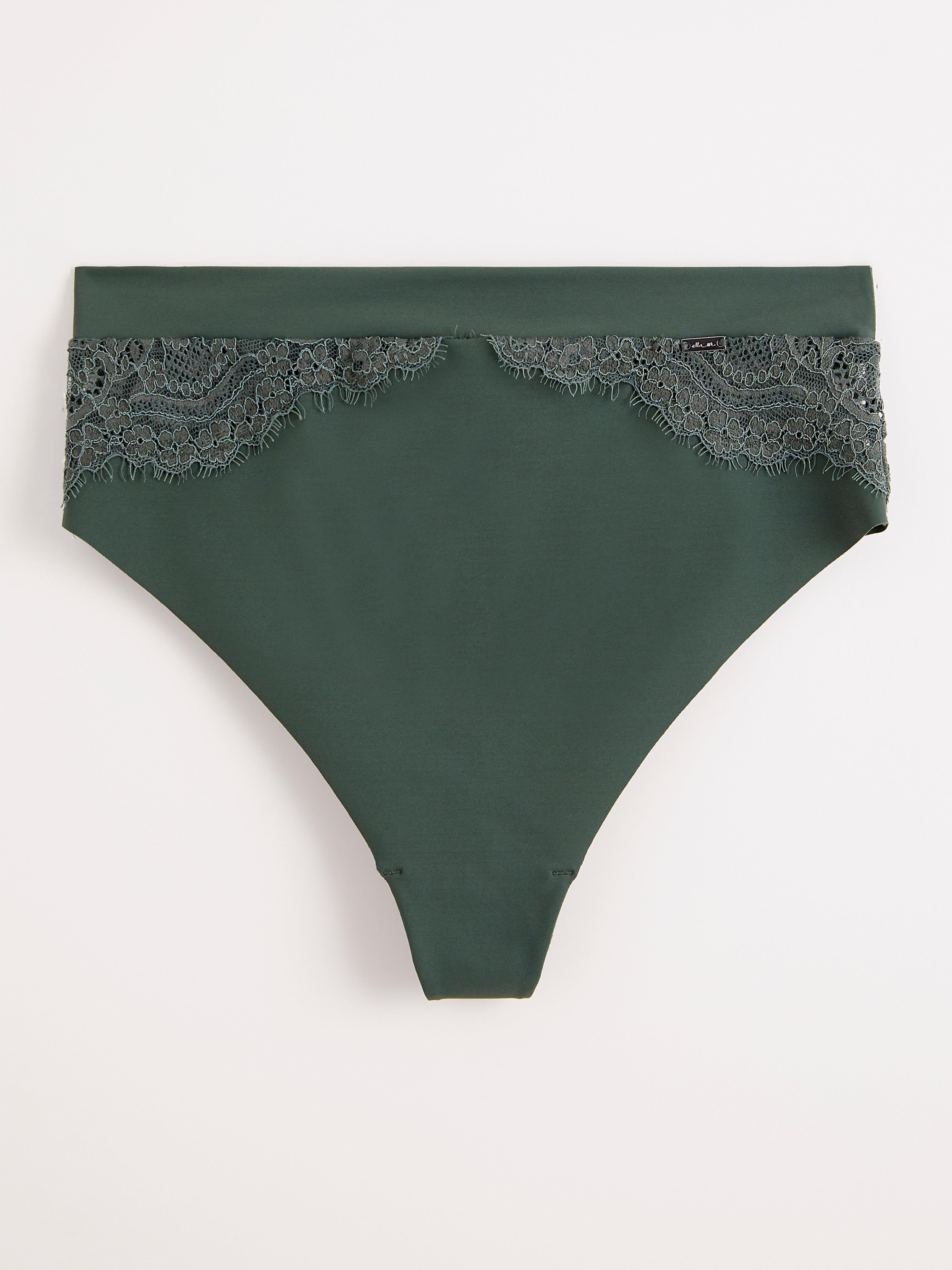 Thong High - Lingerie - Green