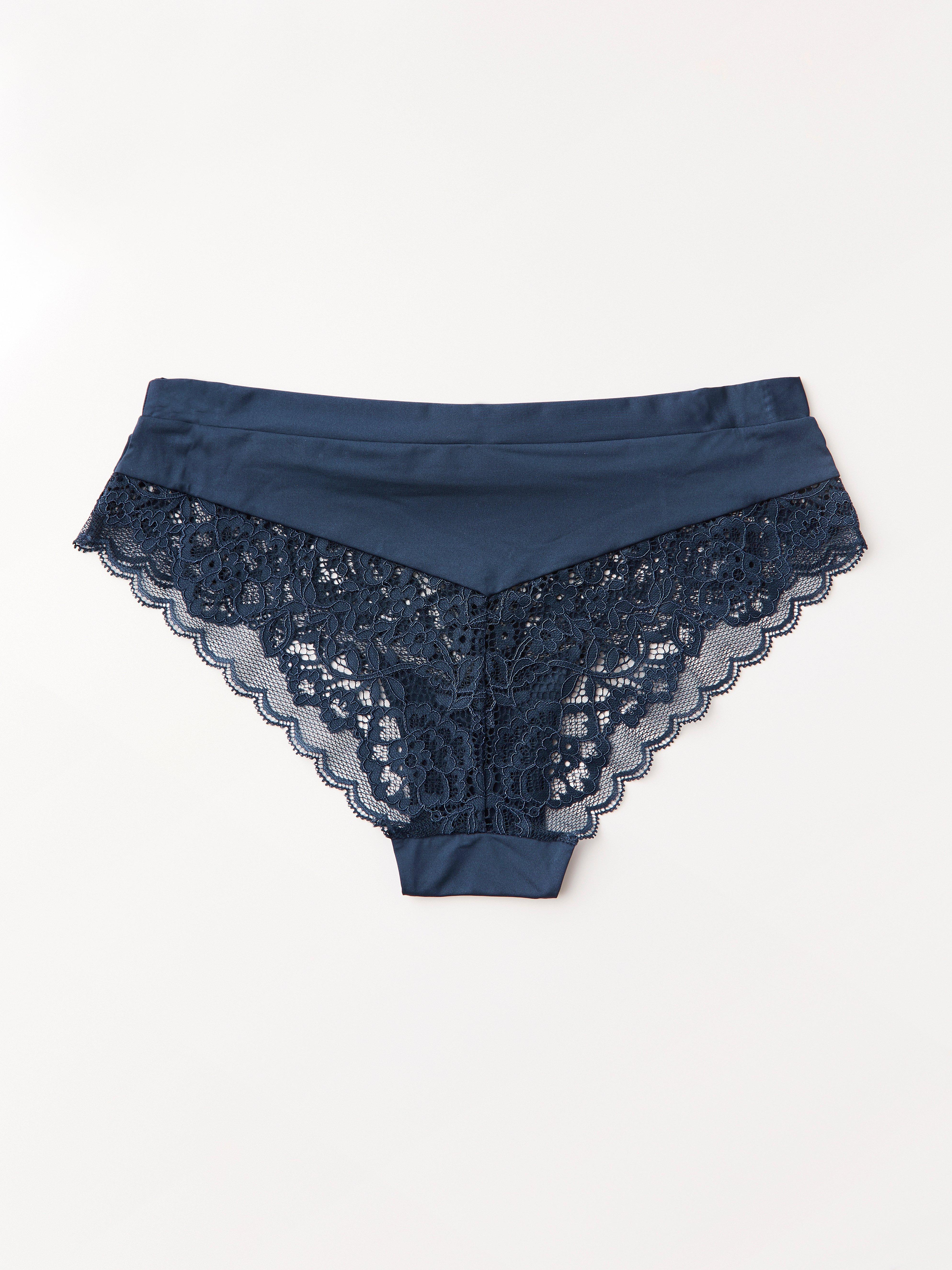 Brazilian Low - Lingerie - Blue