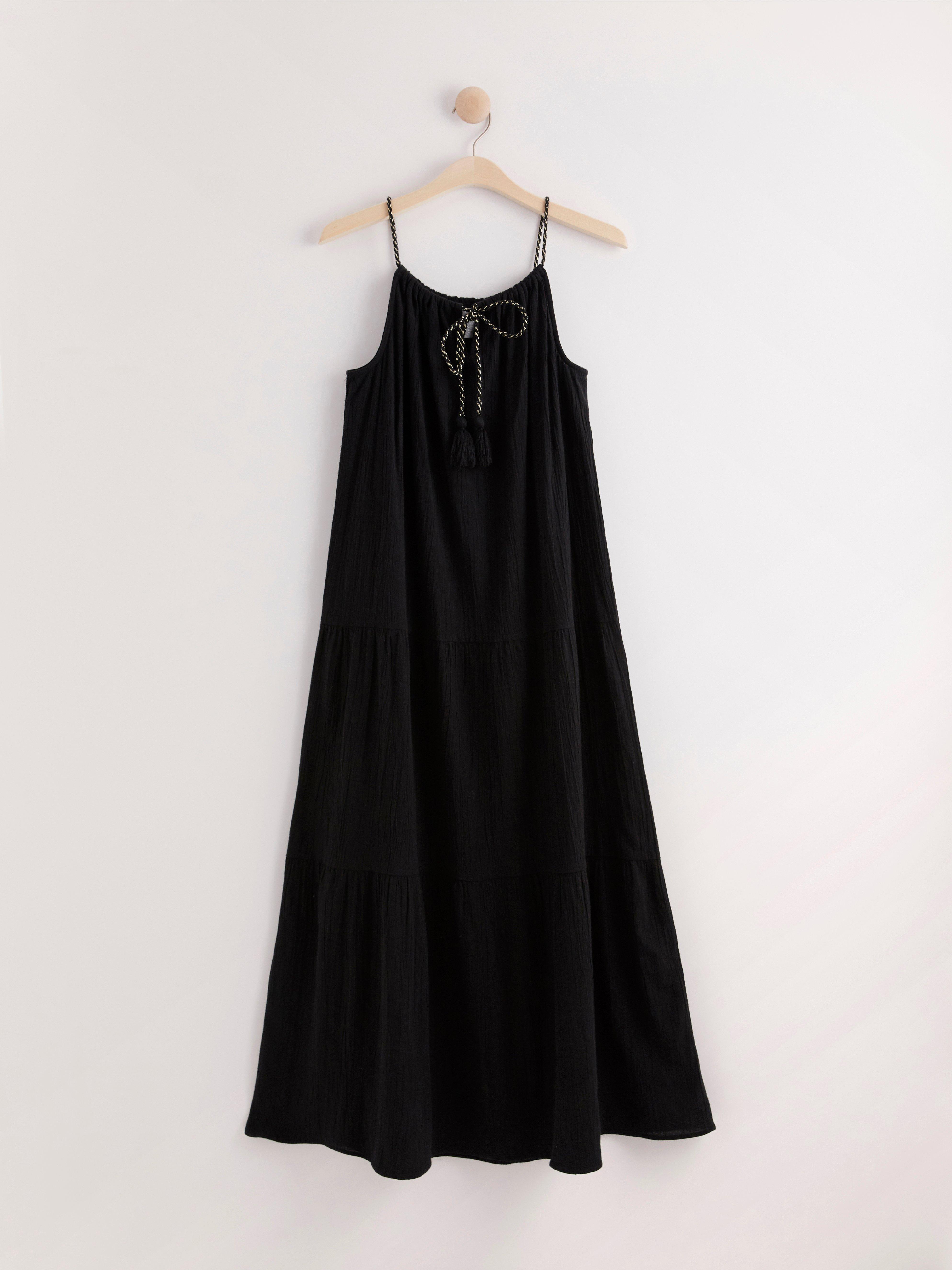 Maxi šaty - Ženy - Černá