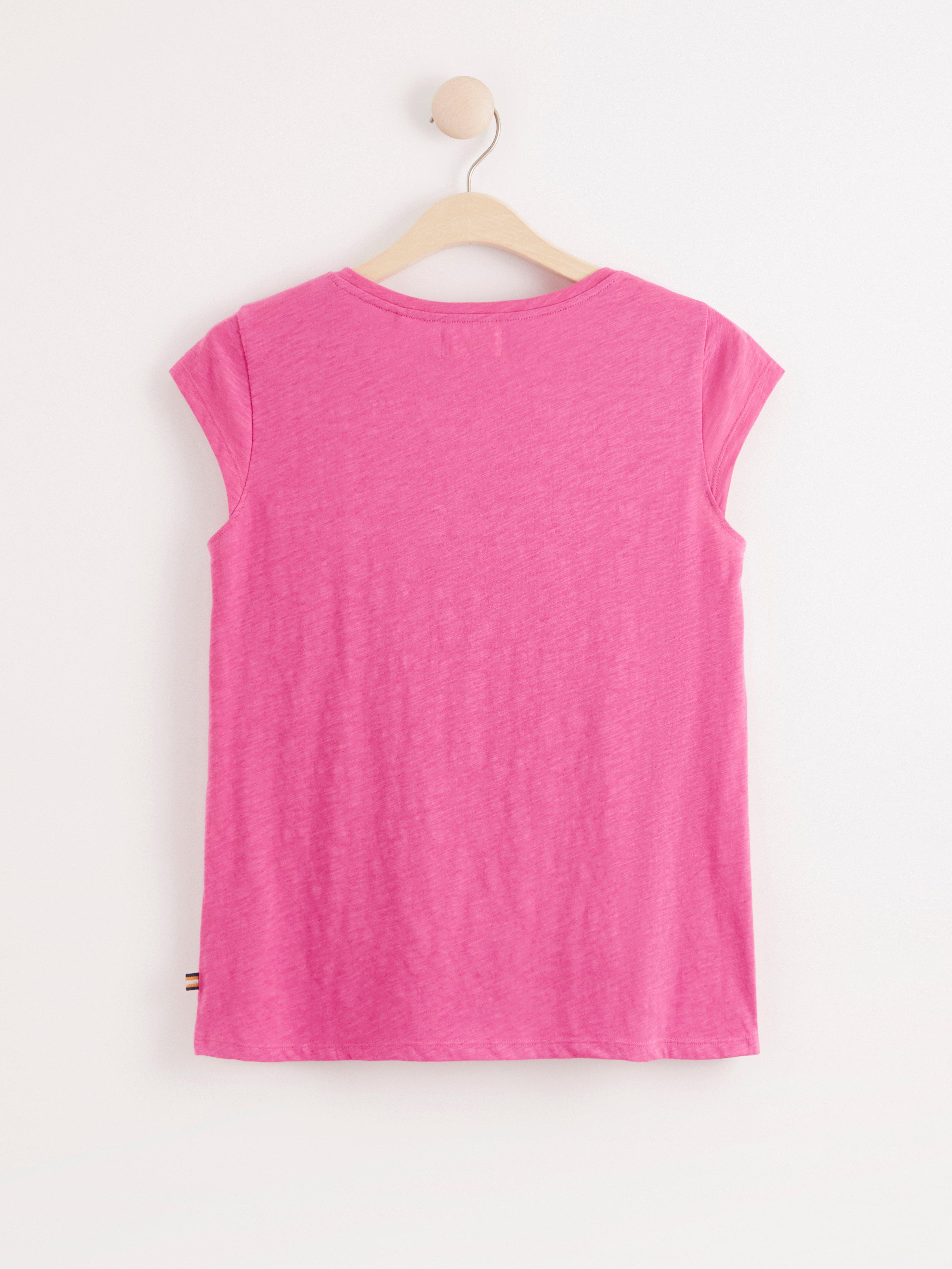 T-shirt - Dam - Rosa
