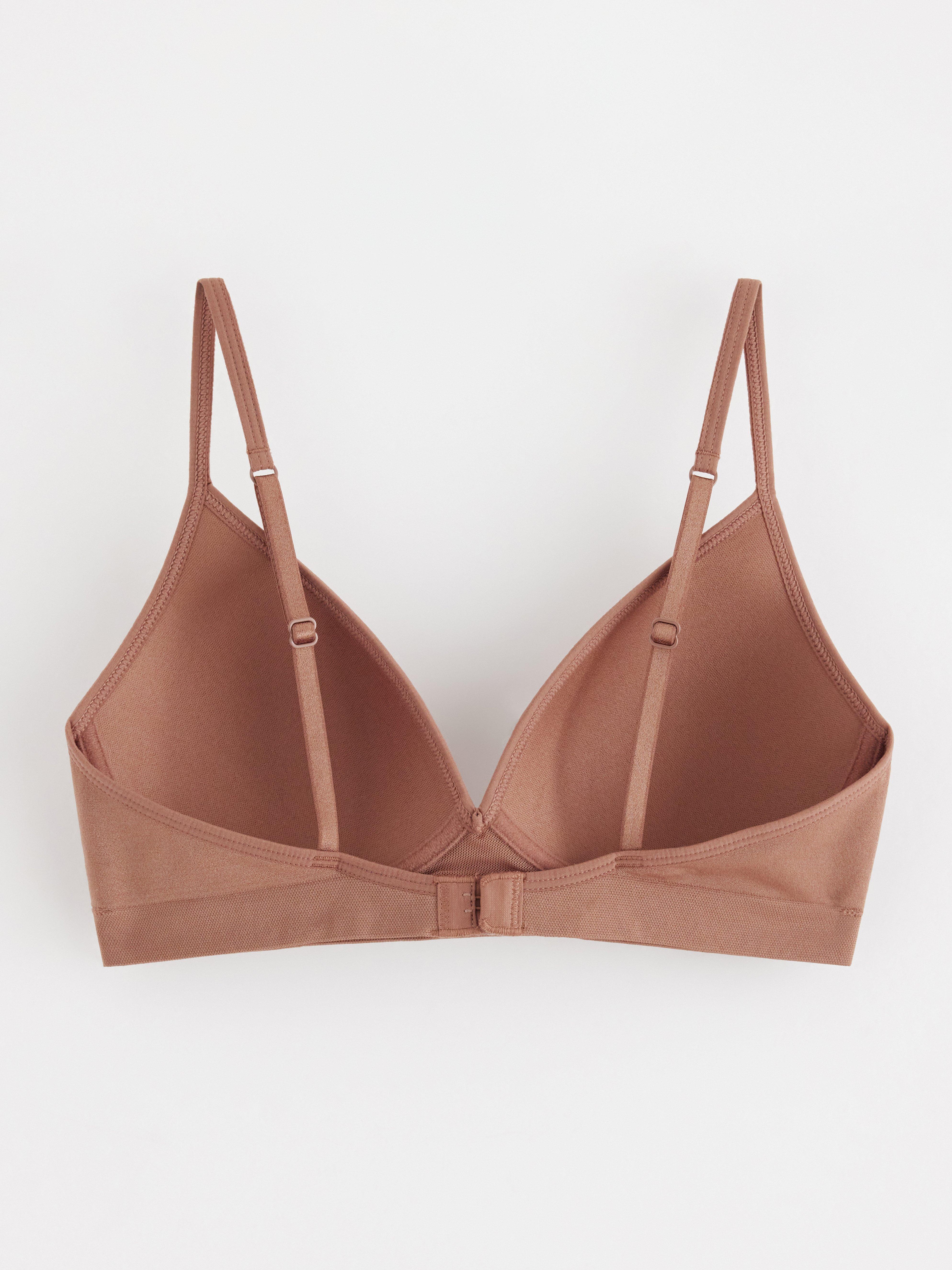 Soft Bra - Lingerie - Brown