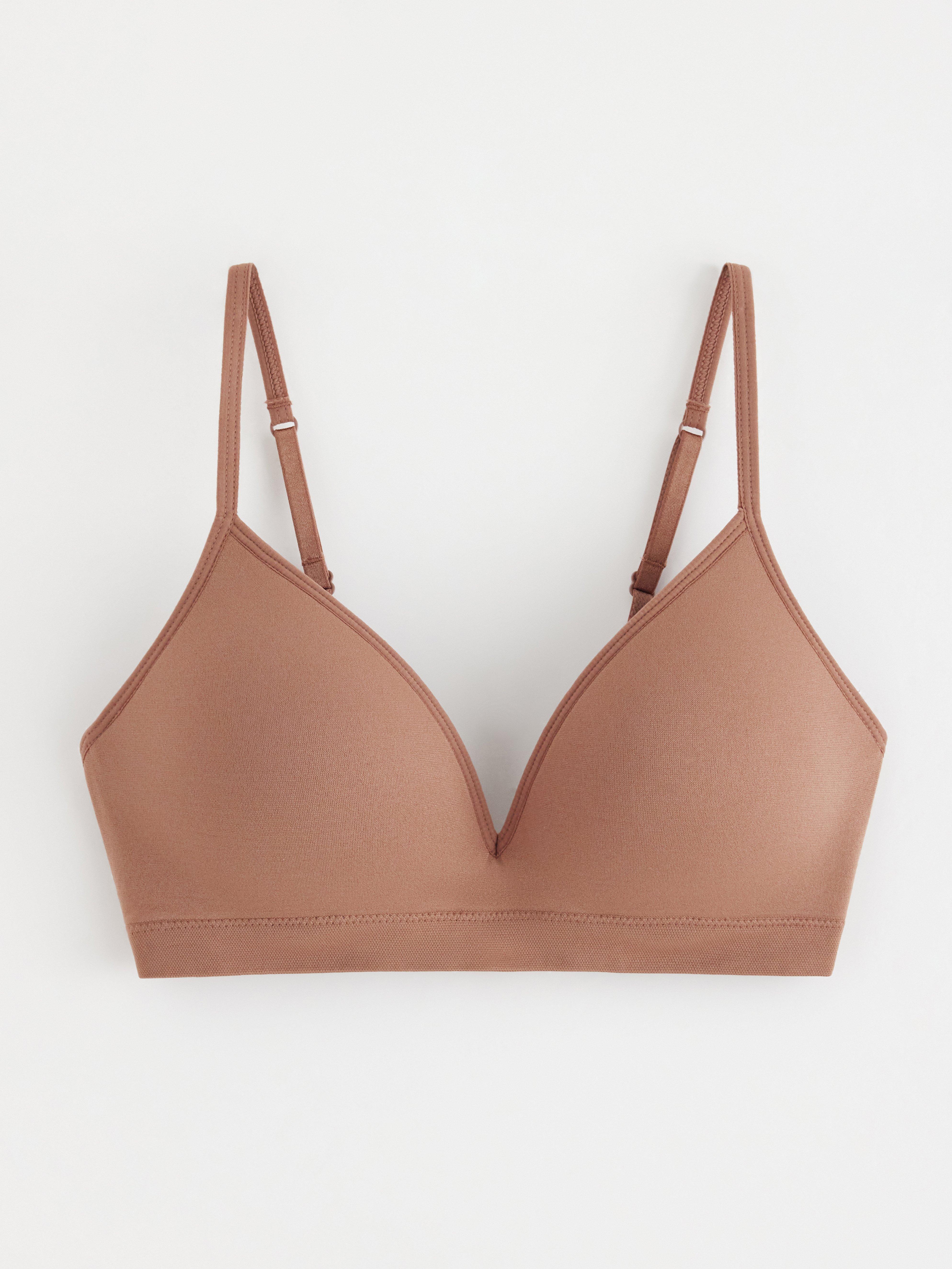 Soft Bra - Lingerie - Brown