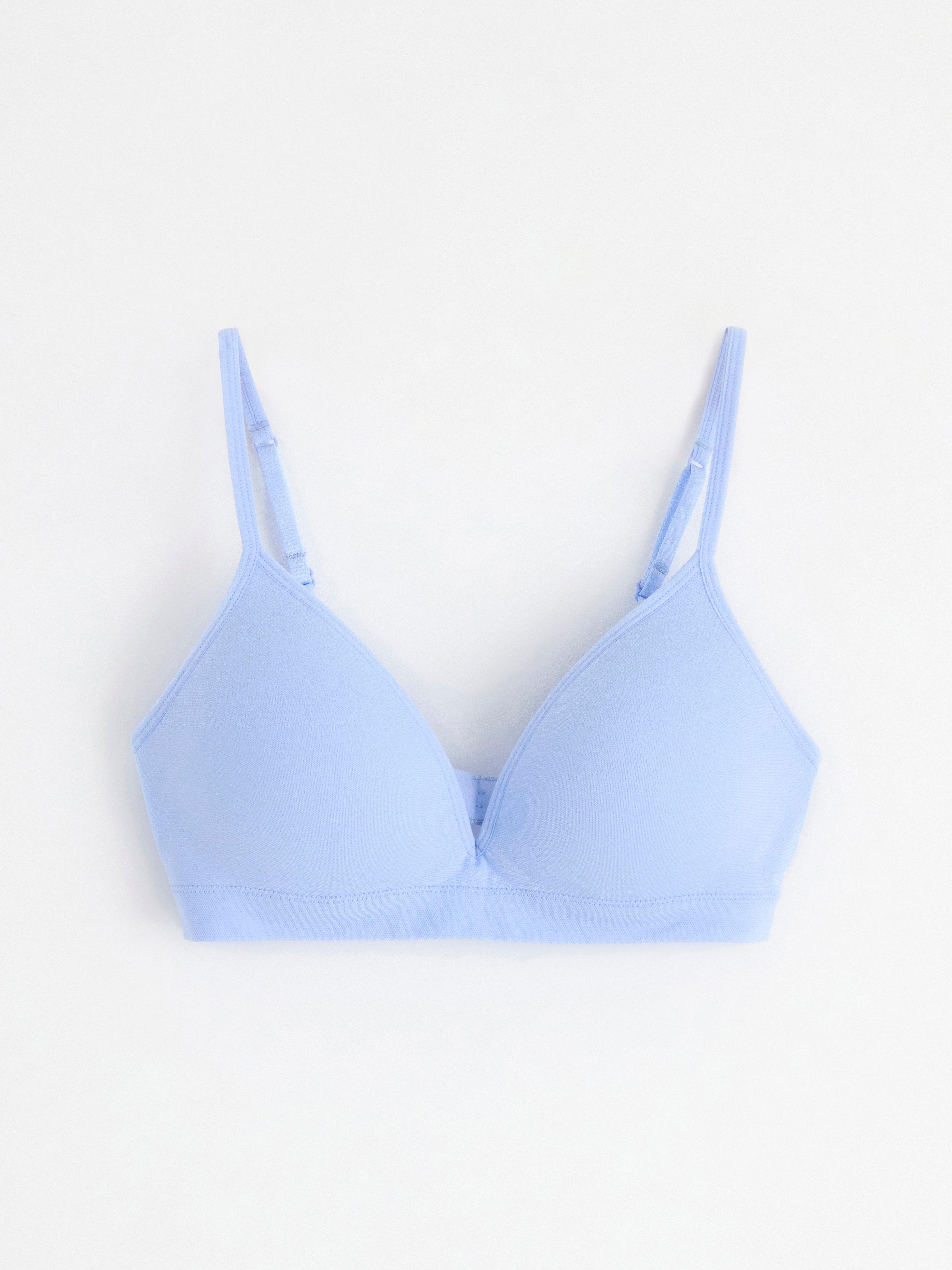 Soft Bra - Lingerie - Blue