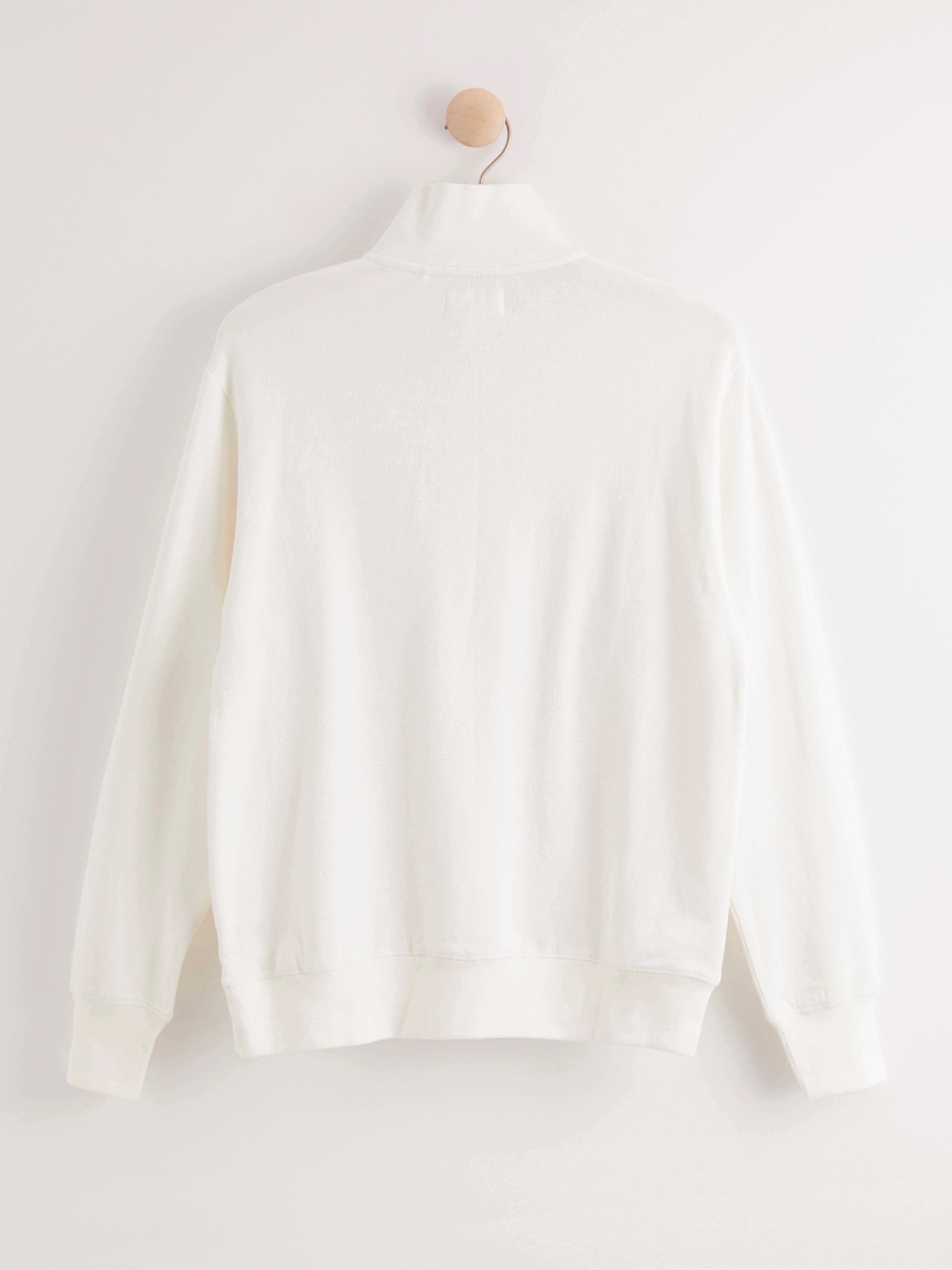 Sweatshirt - Womens Wear - White