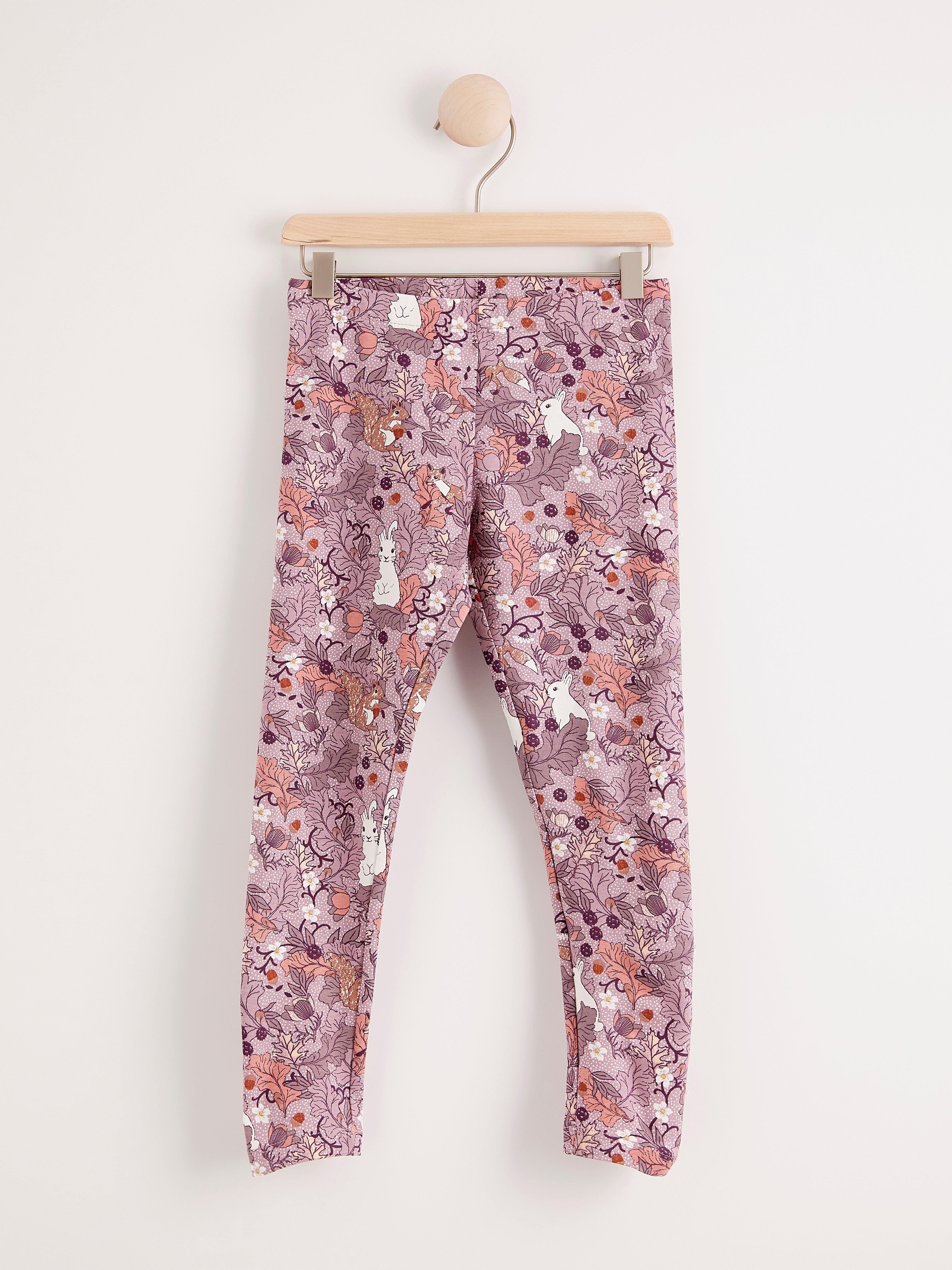 Leggings - Barn - Lila