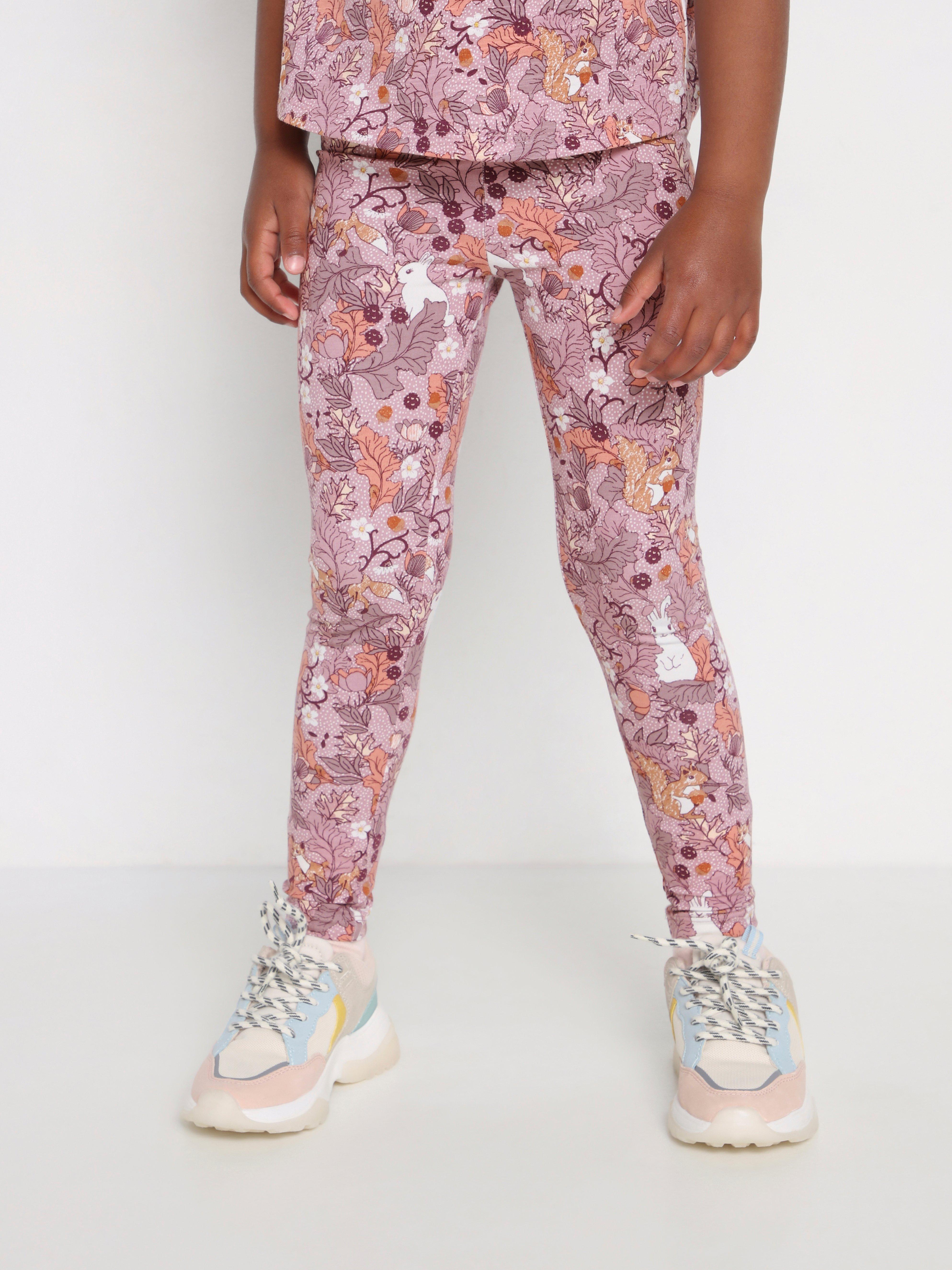 Patterned leggings | Lindex Europe