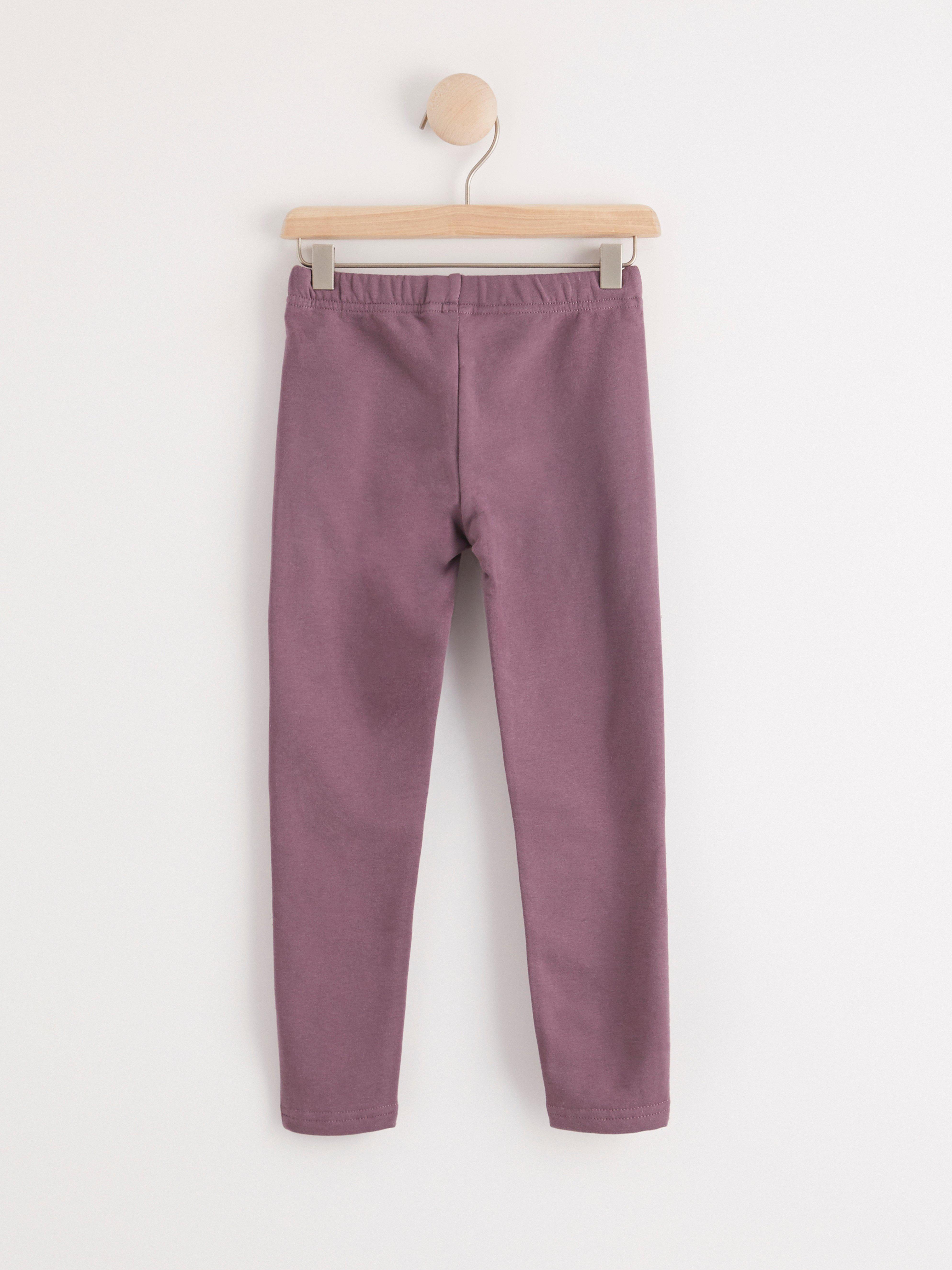 Leggings - Barn - Lila