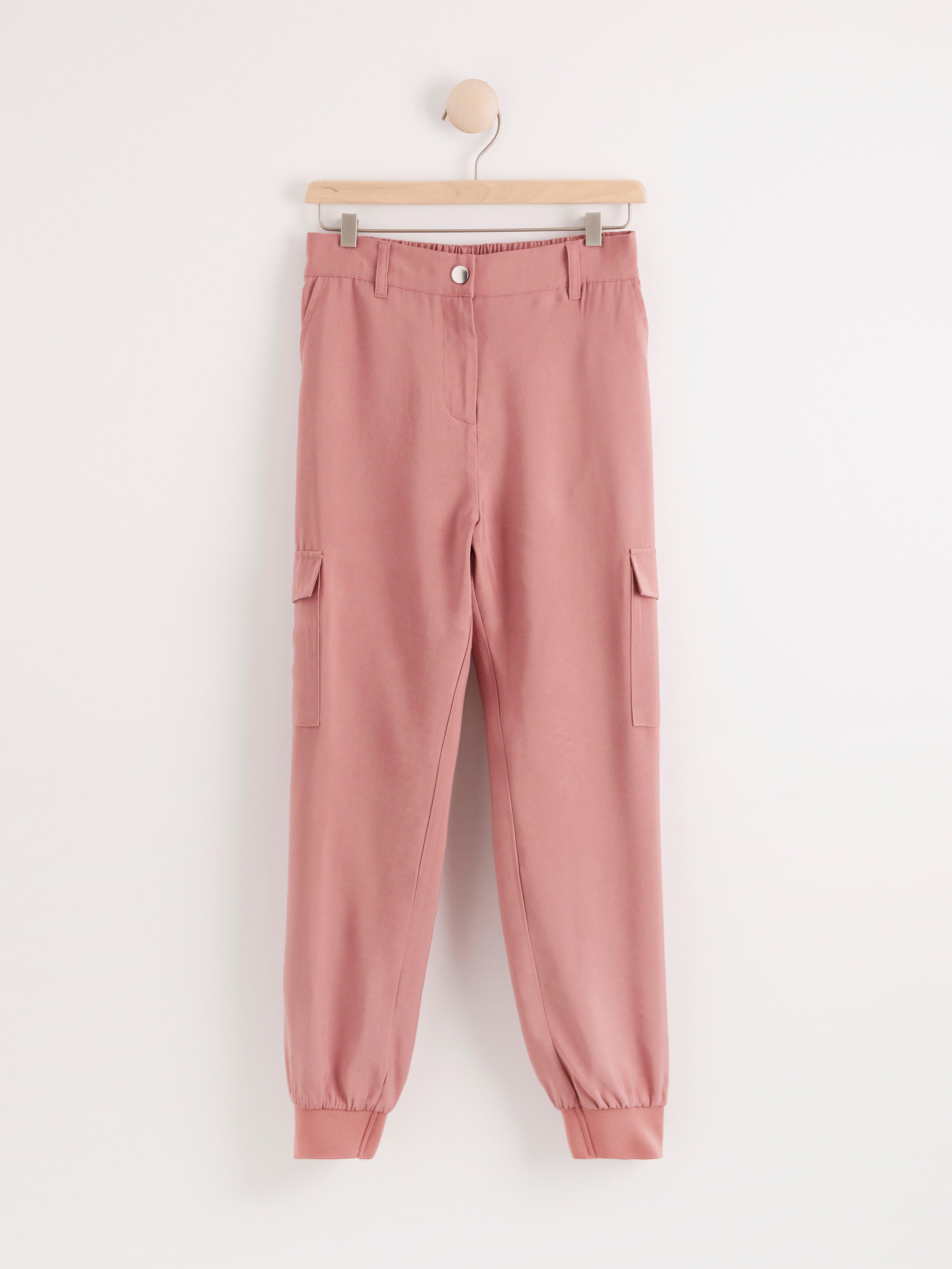 cargo pink pants
