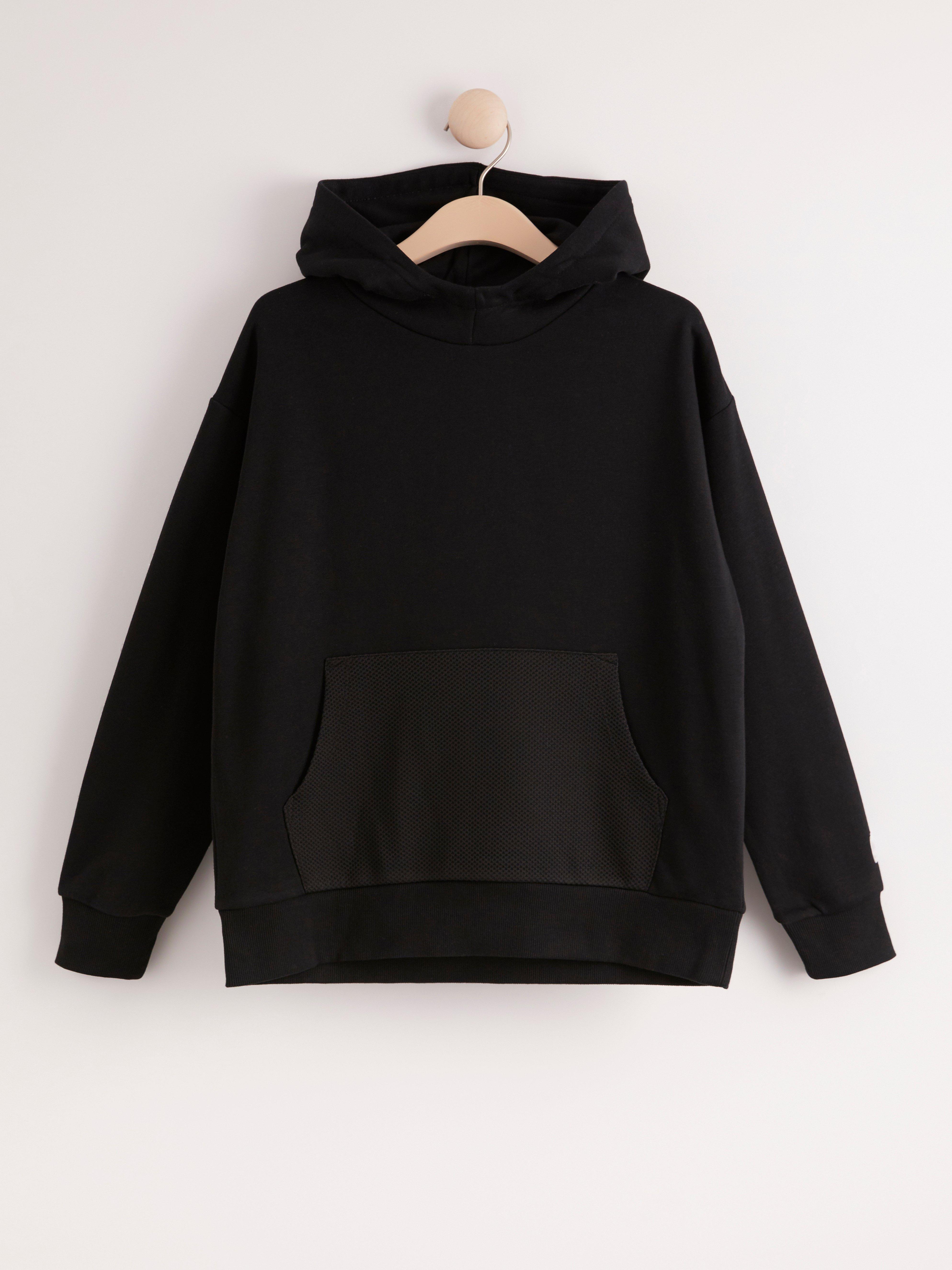 Hooded Sweatshirt - Kids Wear - Black