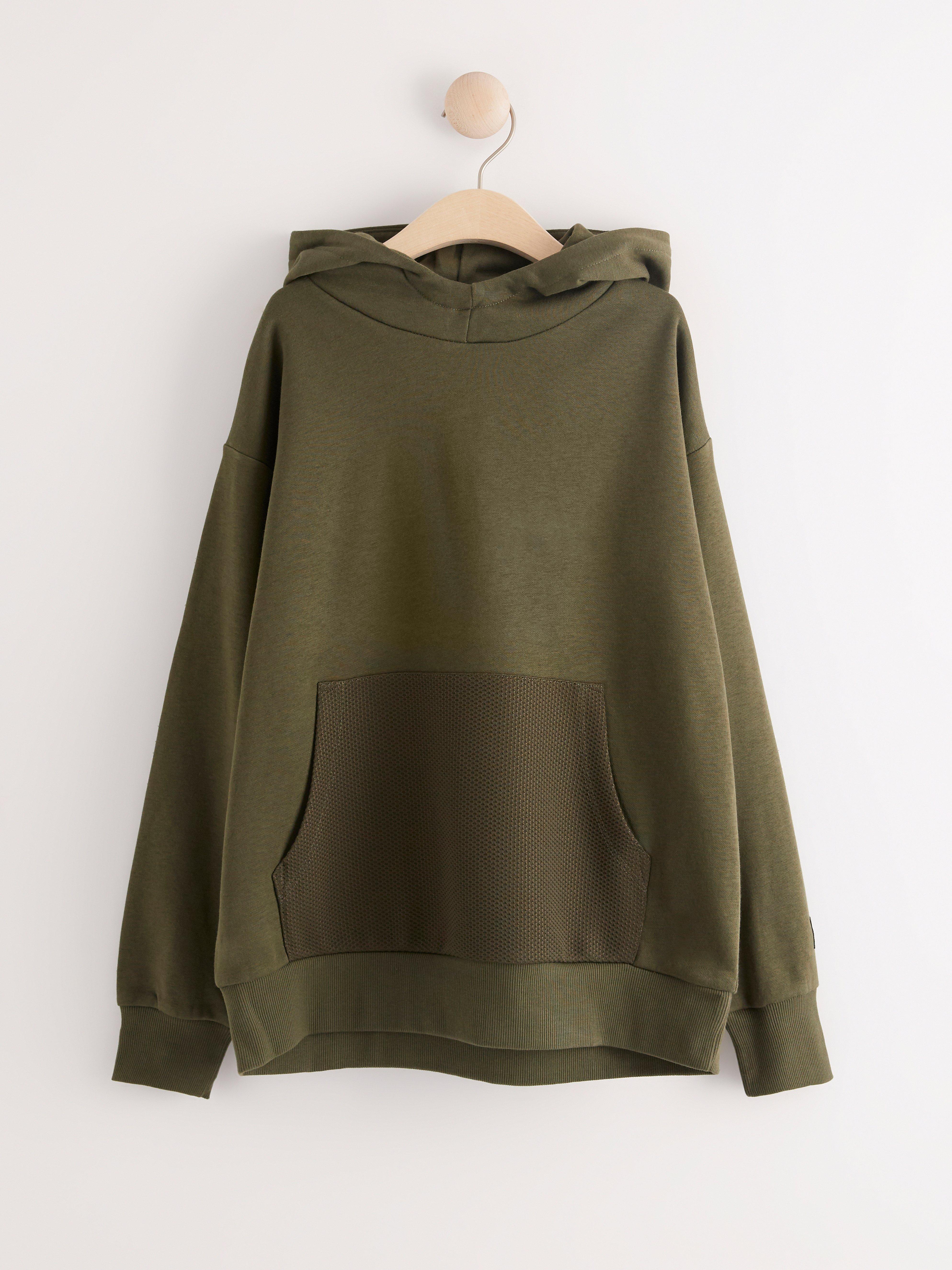 Huvtröja - Barn - Grön