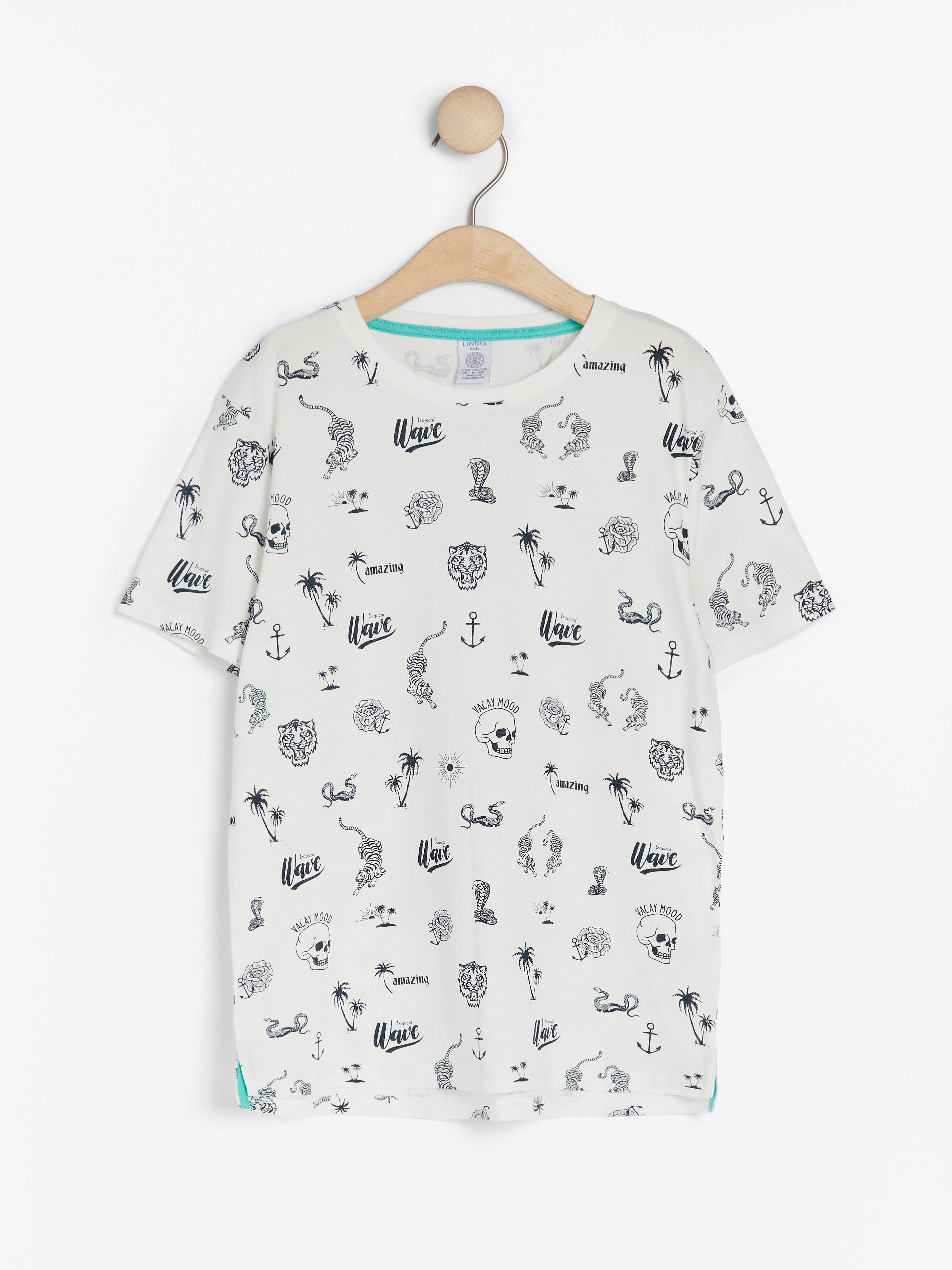 T-shirt - Barn - Vit