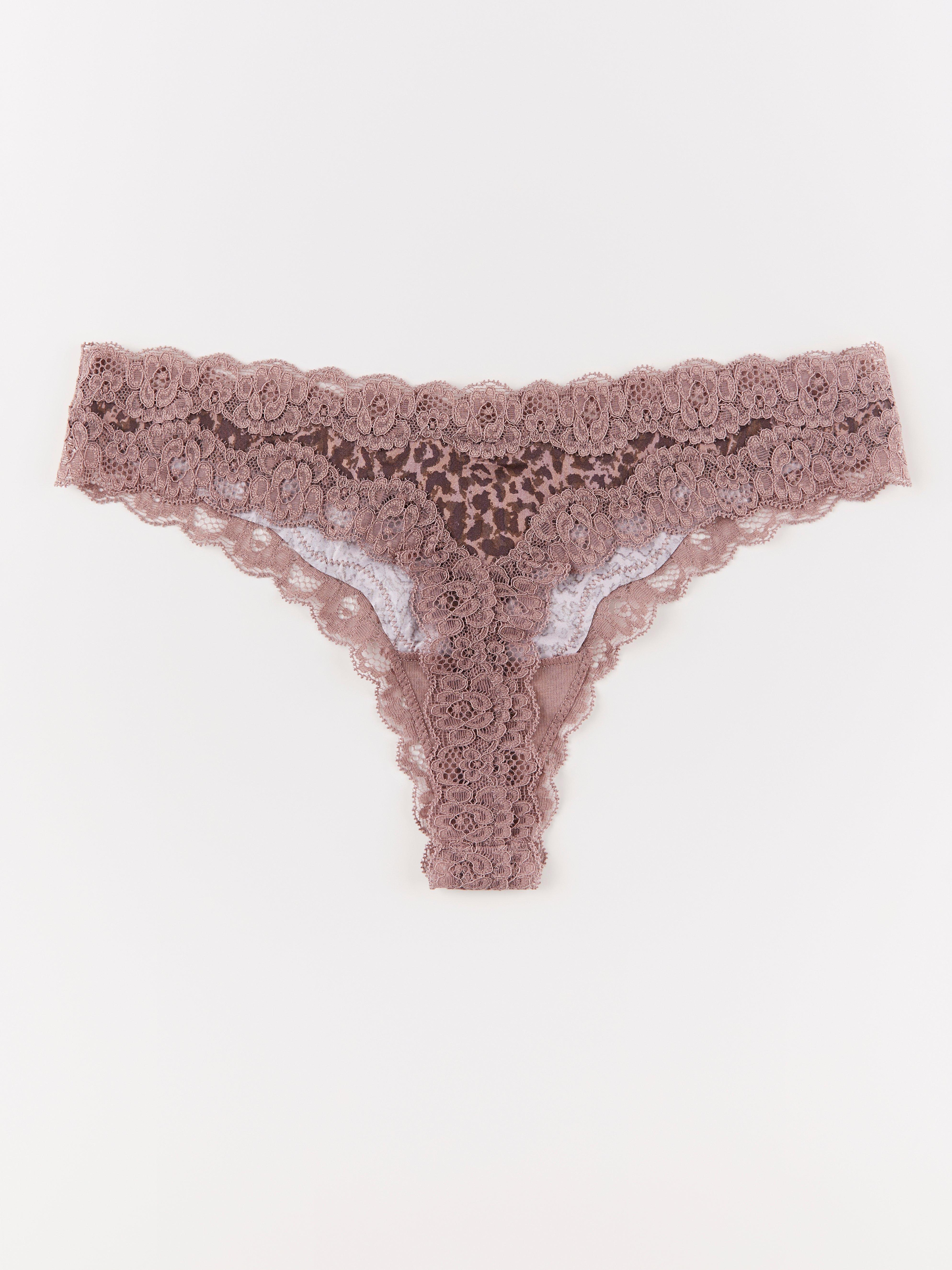 Thong Low - Lingerie - Lilac