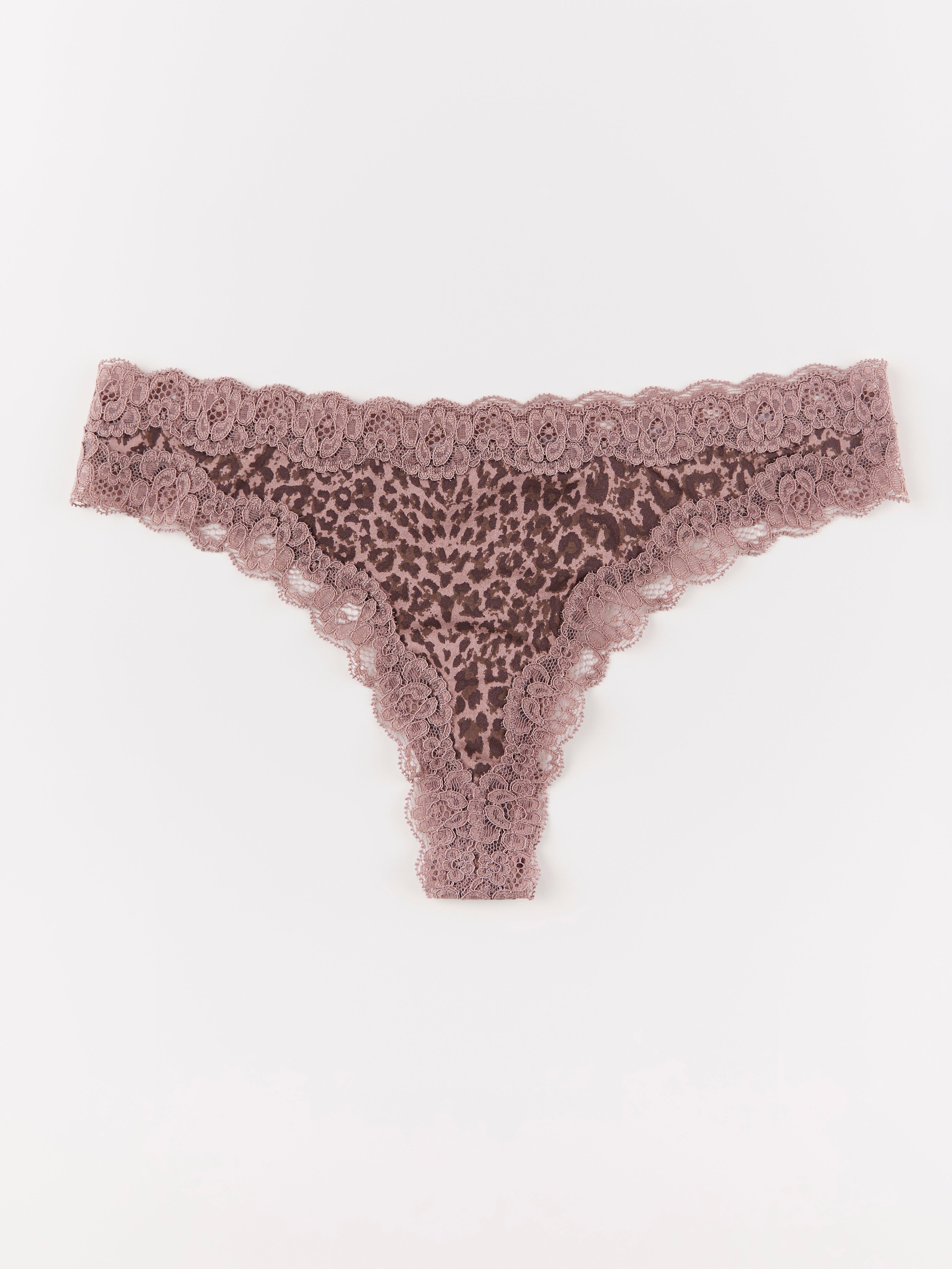 Thong Low - Lingerie - Lilac