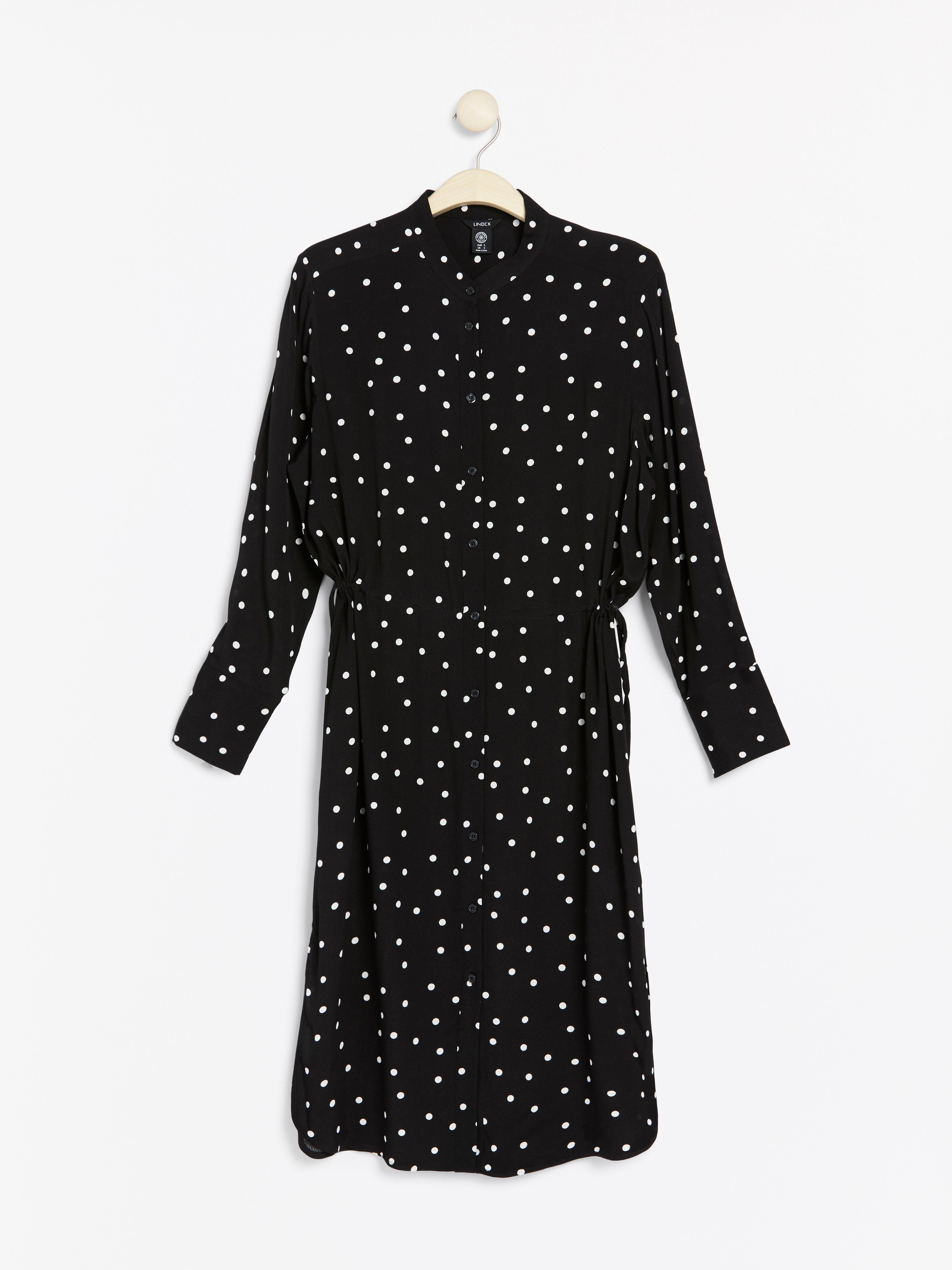 trendy polka dot dress