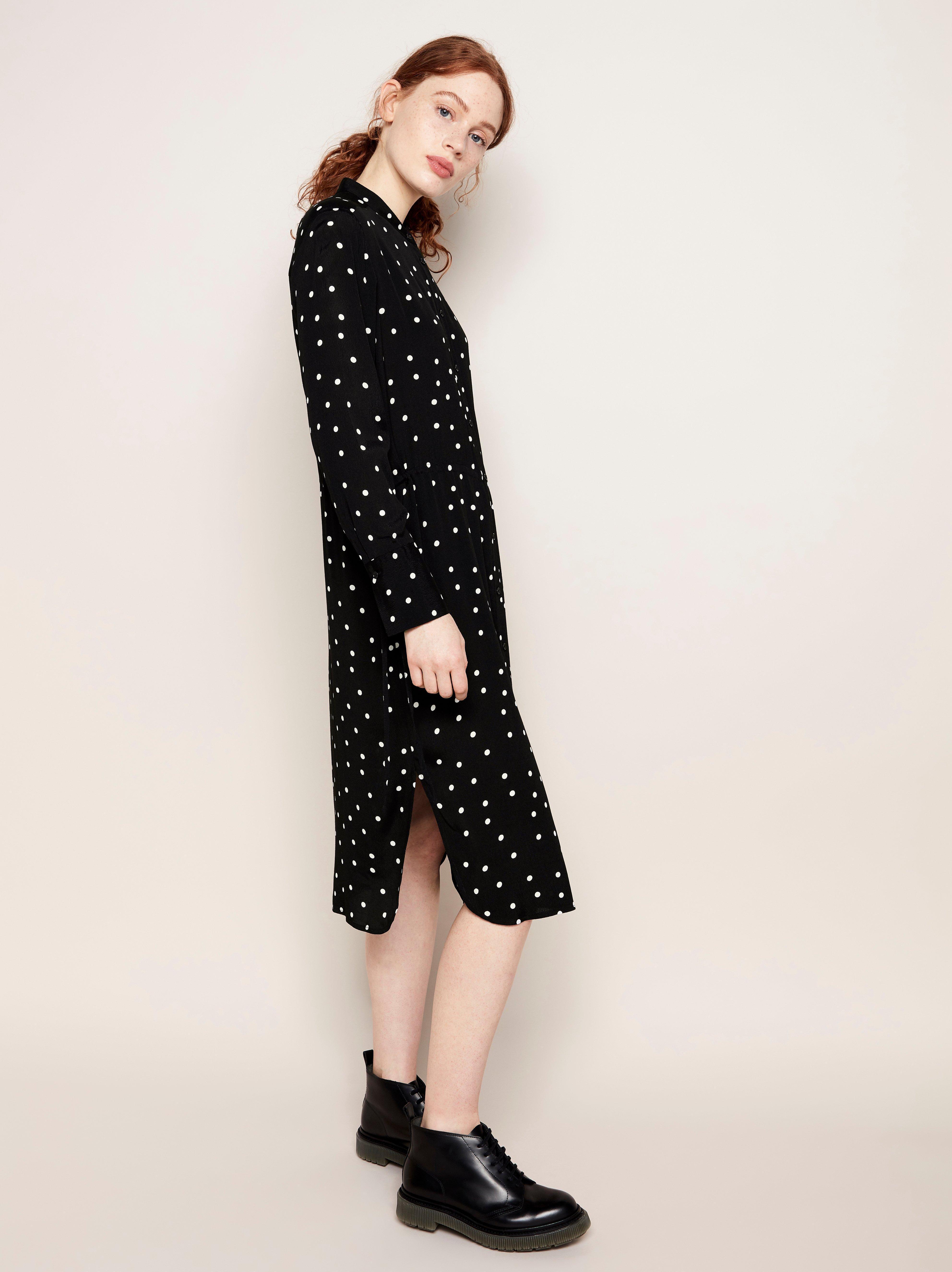 in the style polka dot dress