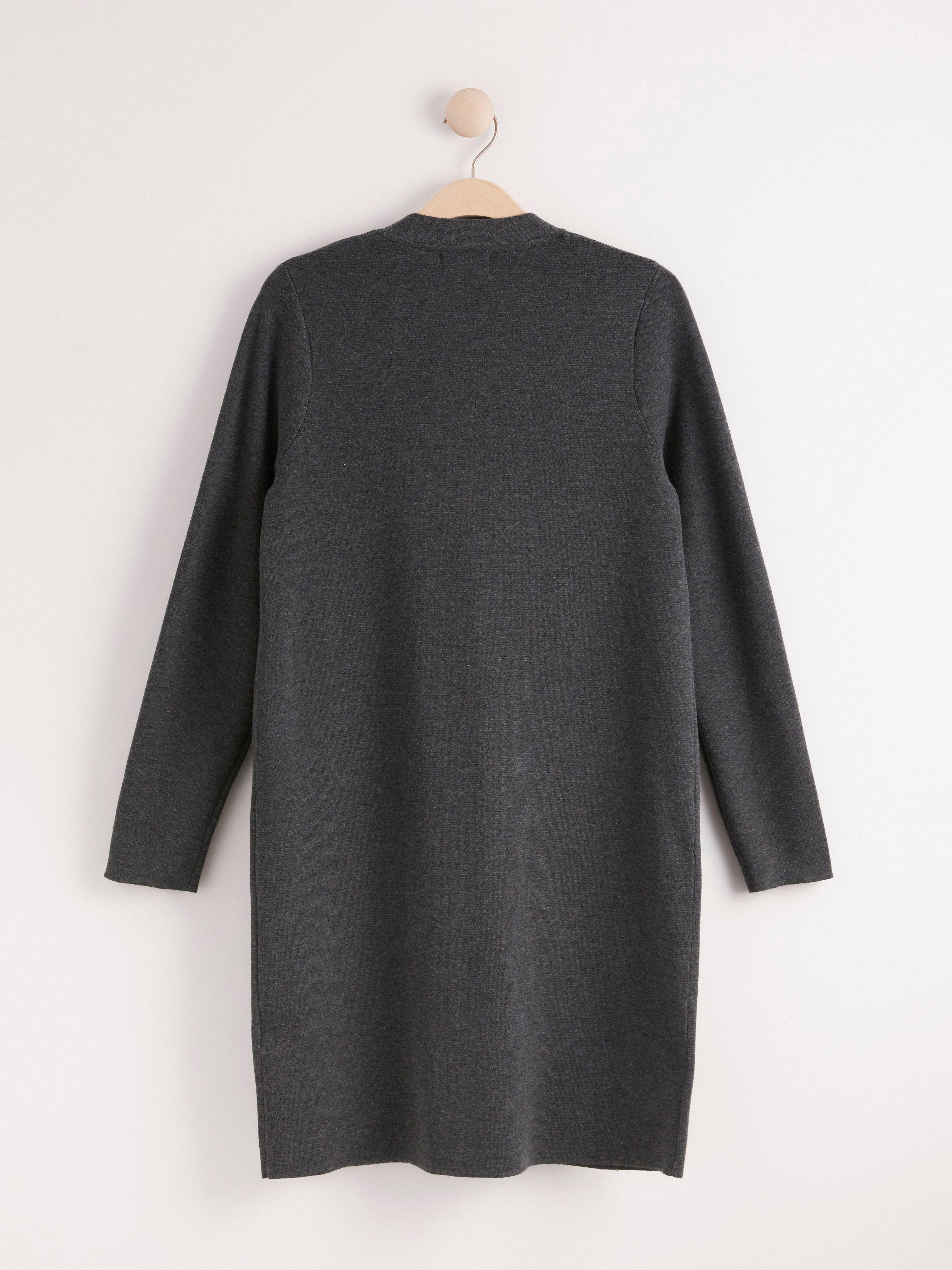 Cardigan - Dam - Grå