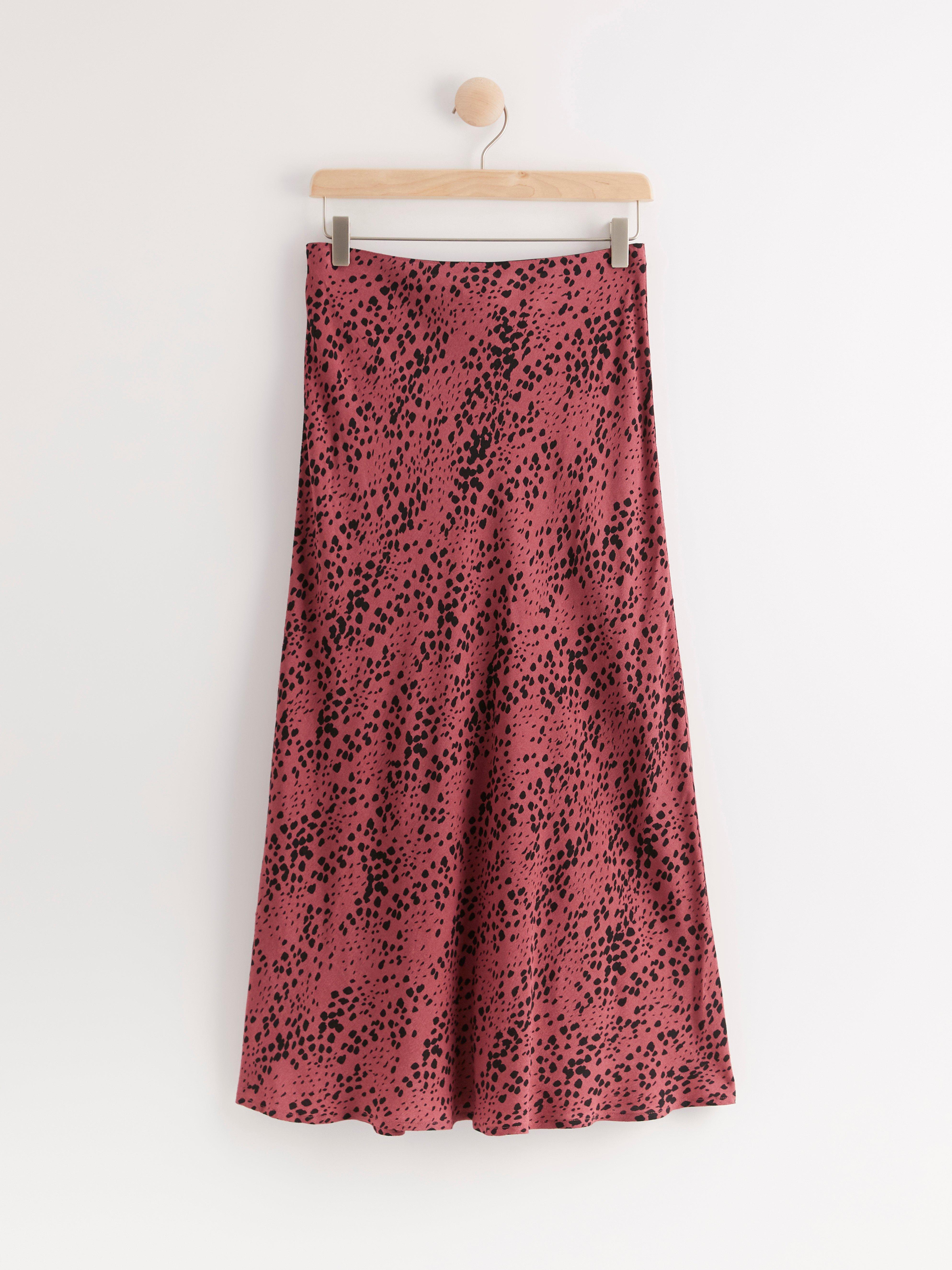 Patterned midi cheap skirt uk