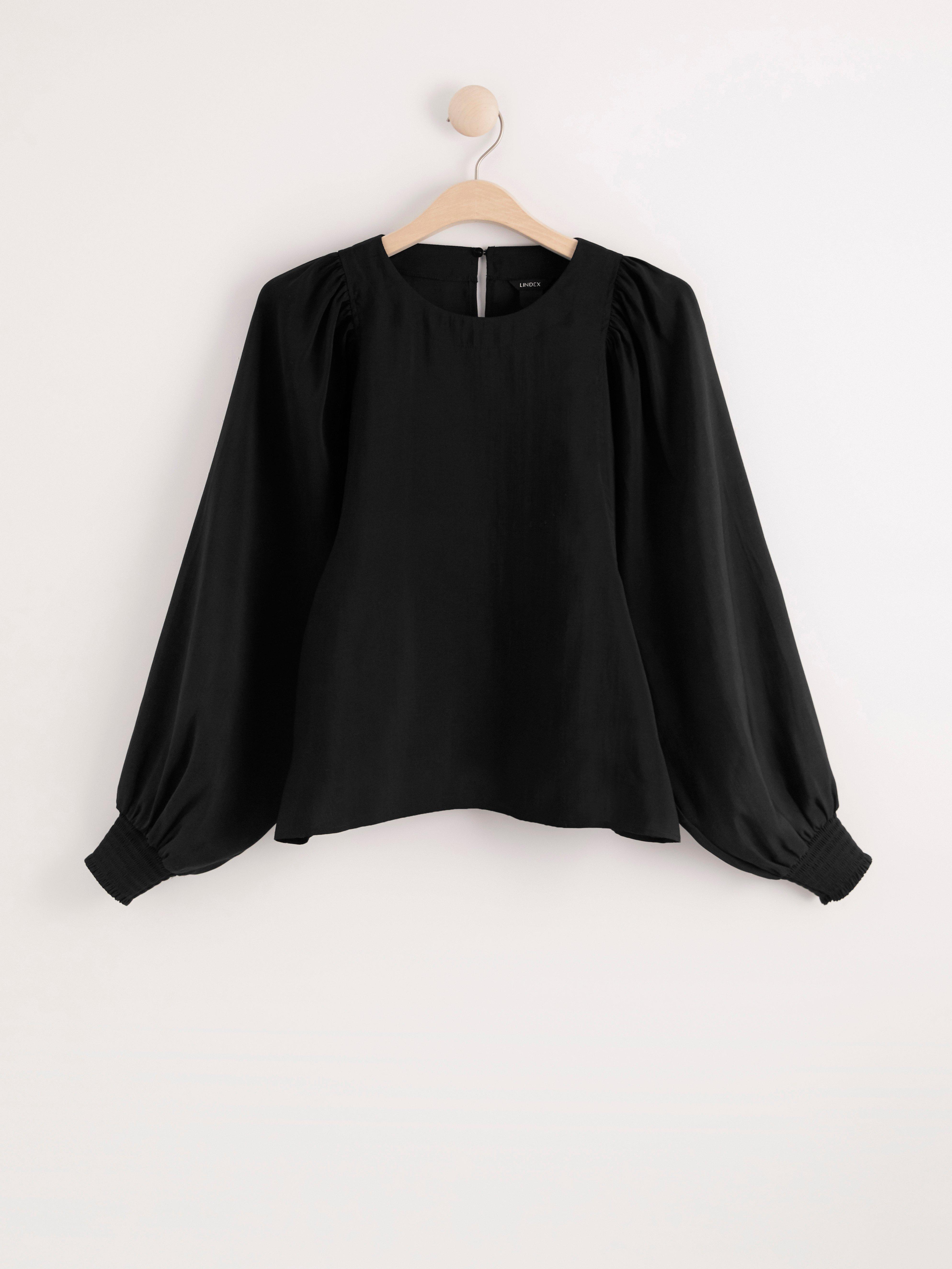 Bluse - Dame - Svart