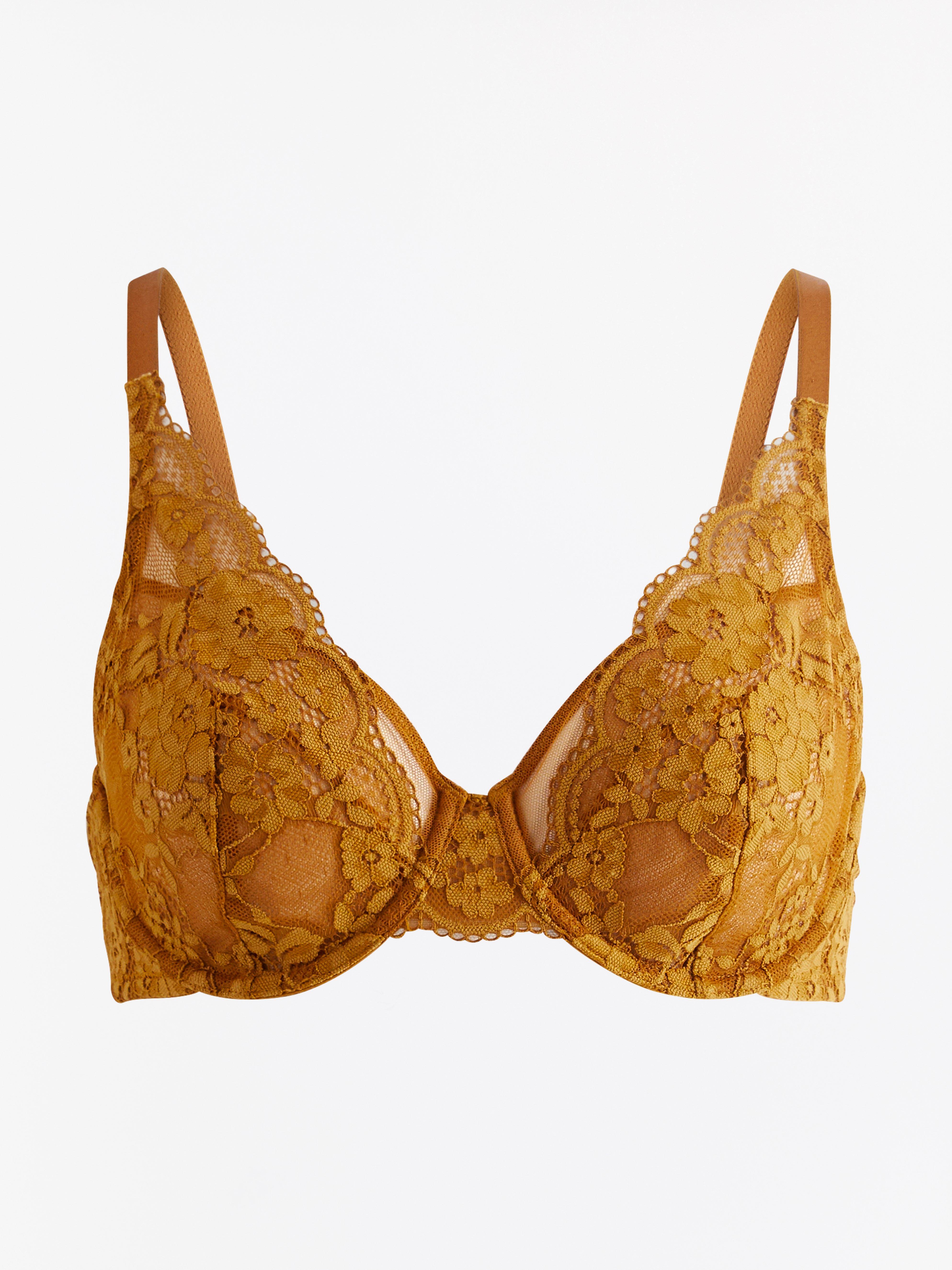 Aster Wire Bra - Lingerie - Brown