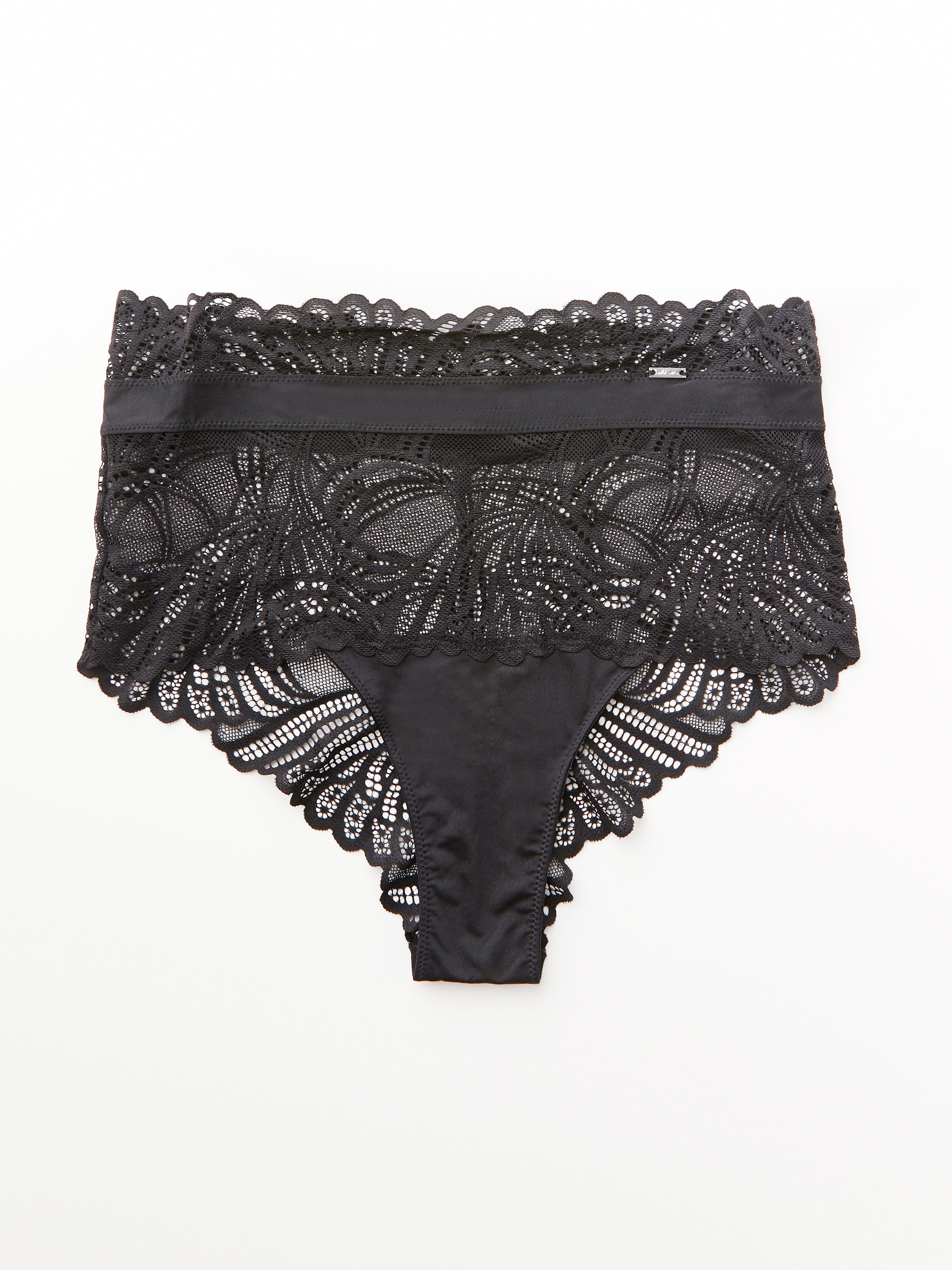 Brazilian High - Lingerie - Black