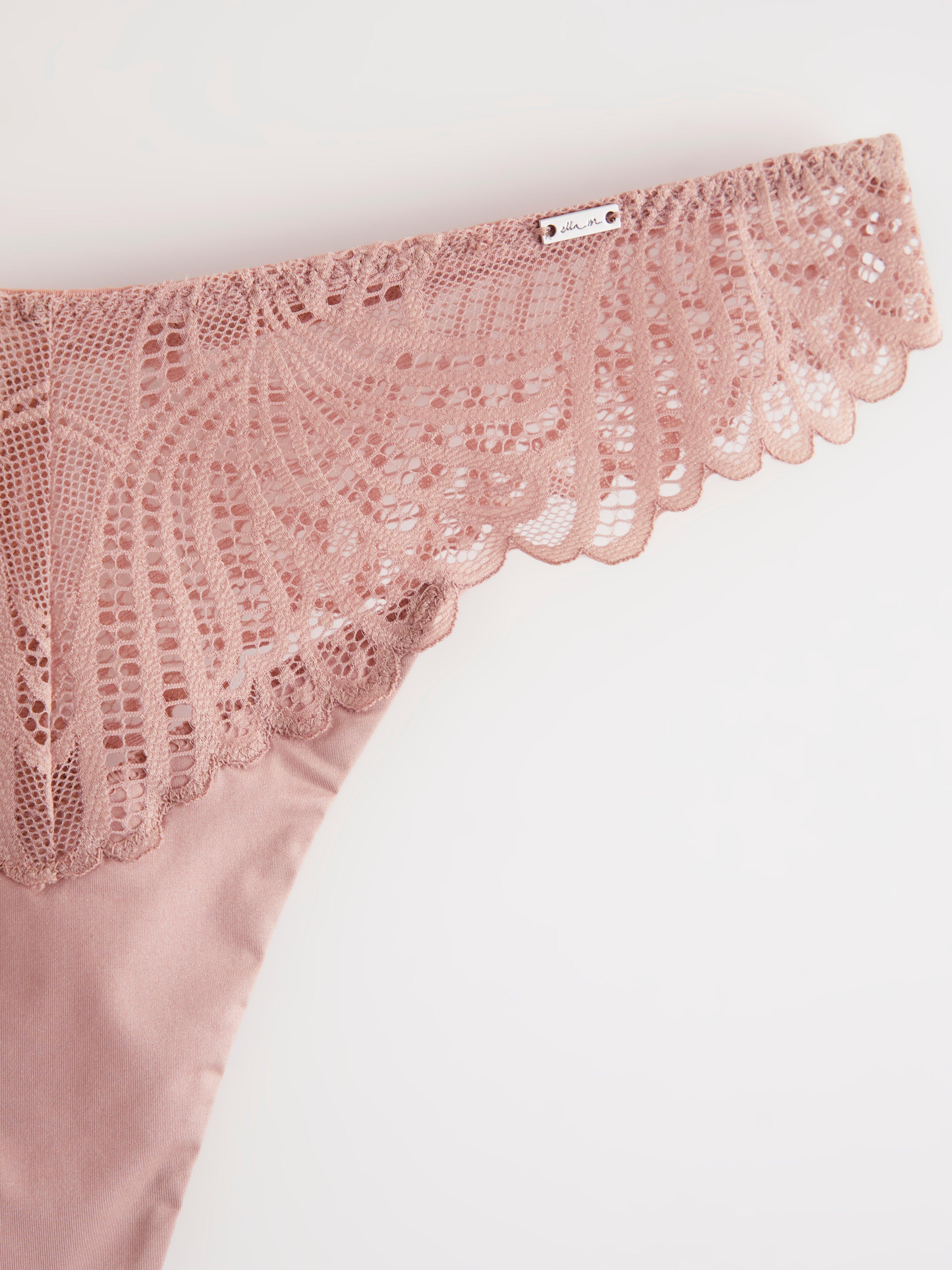Thong Low - Lingerie - Pink