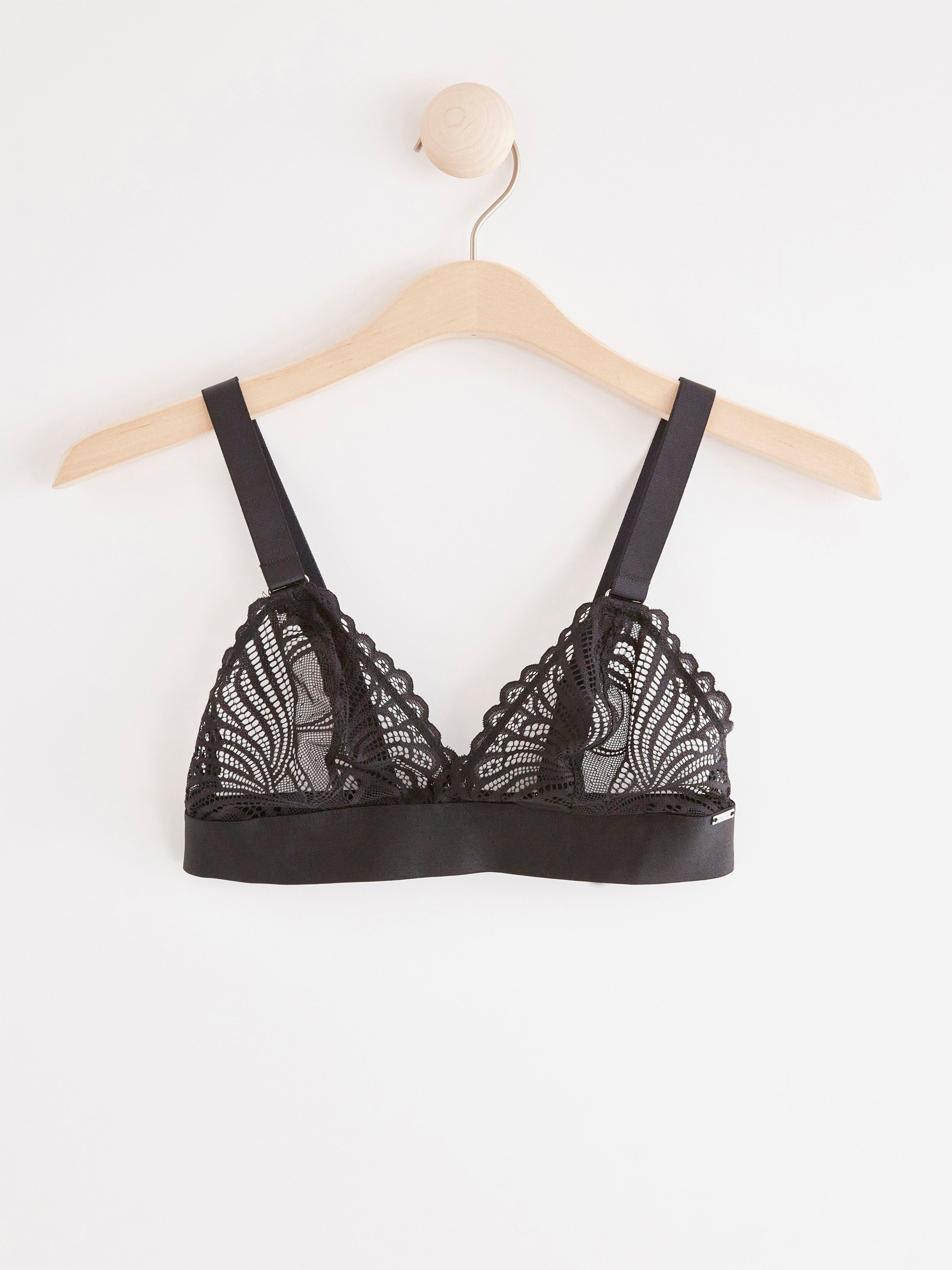 Bralette - Underkläder - Svart