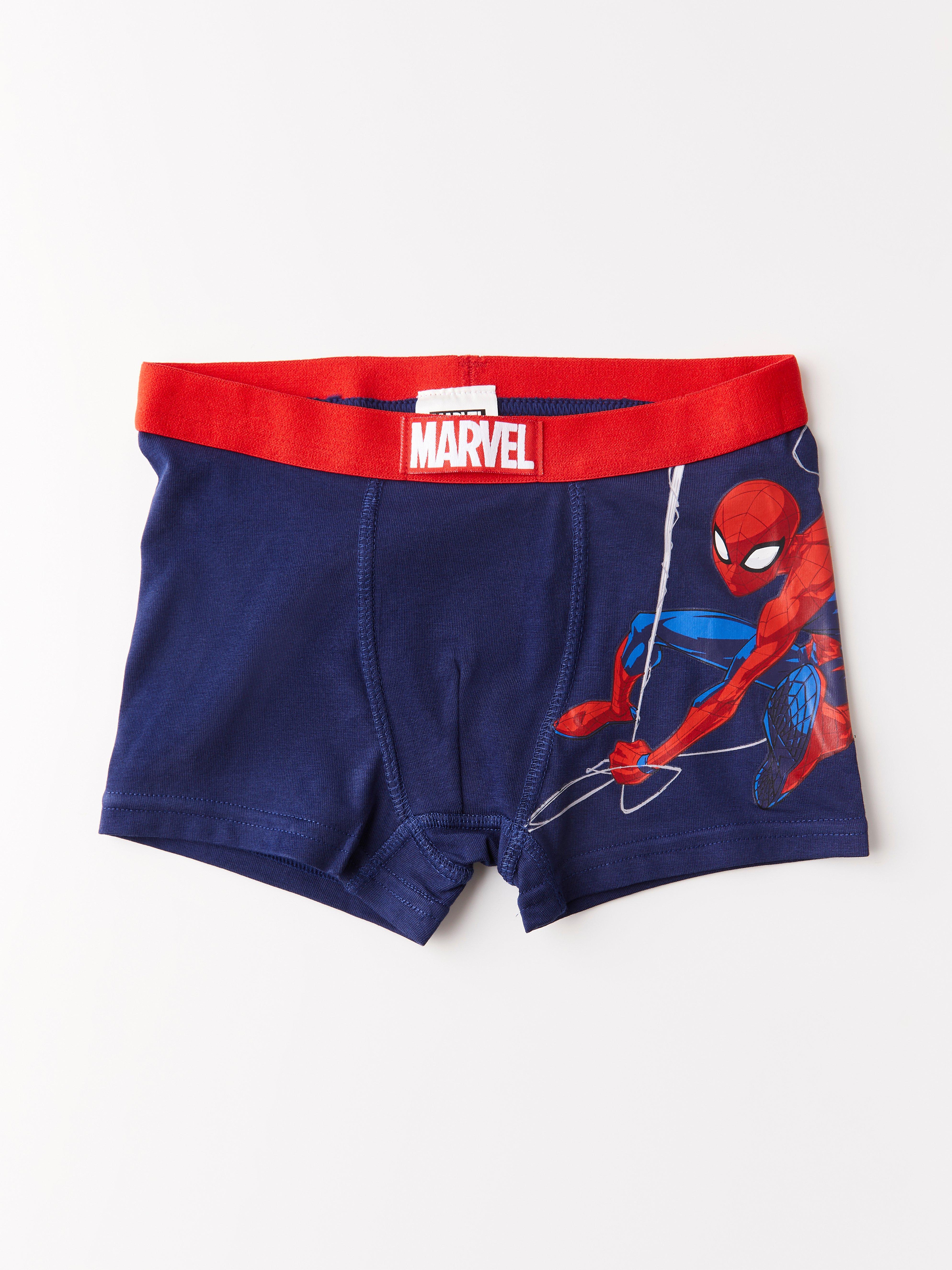 spider man boxer shorts