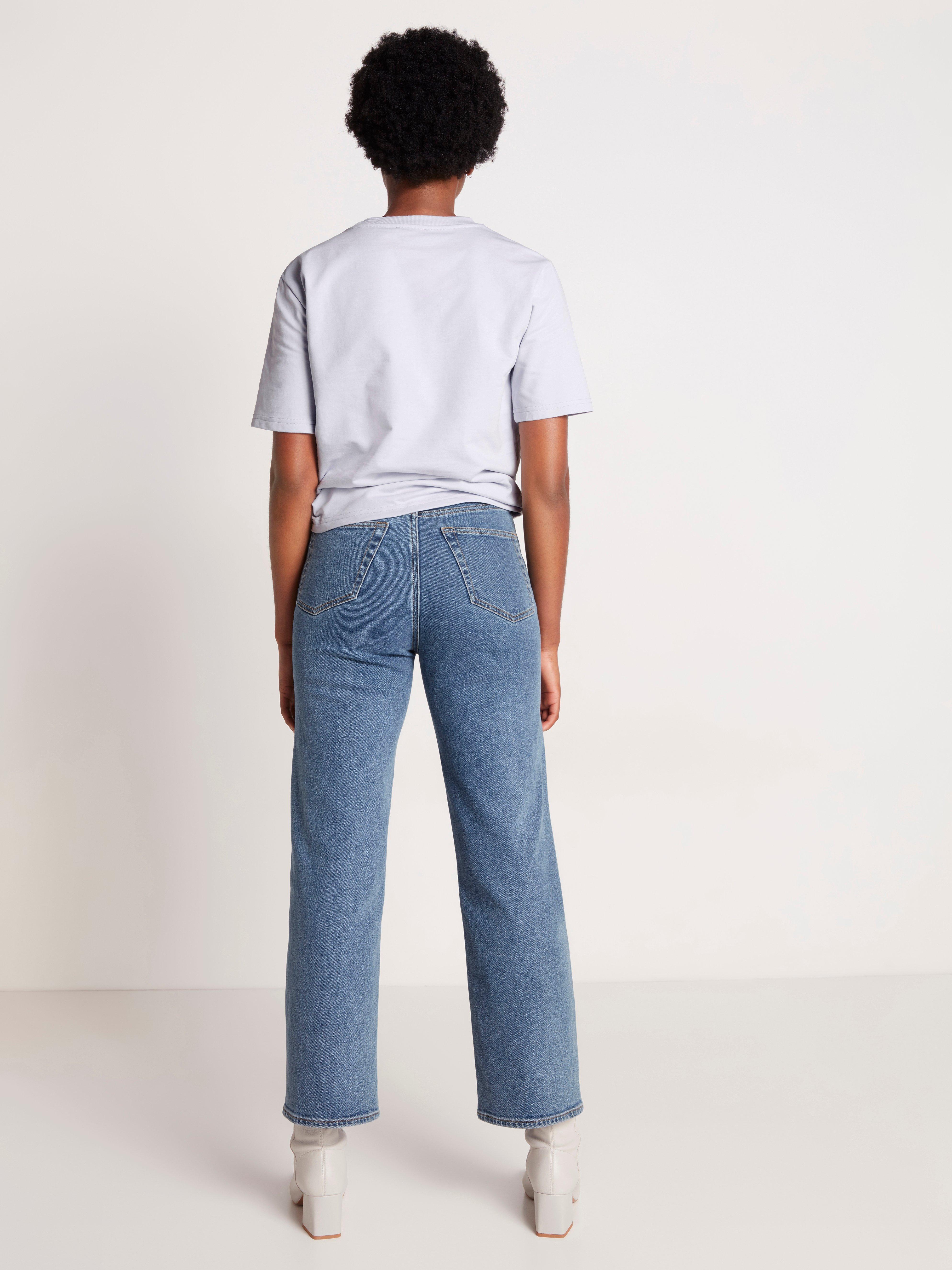 wide jeans high waist