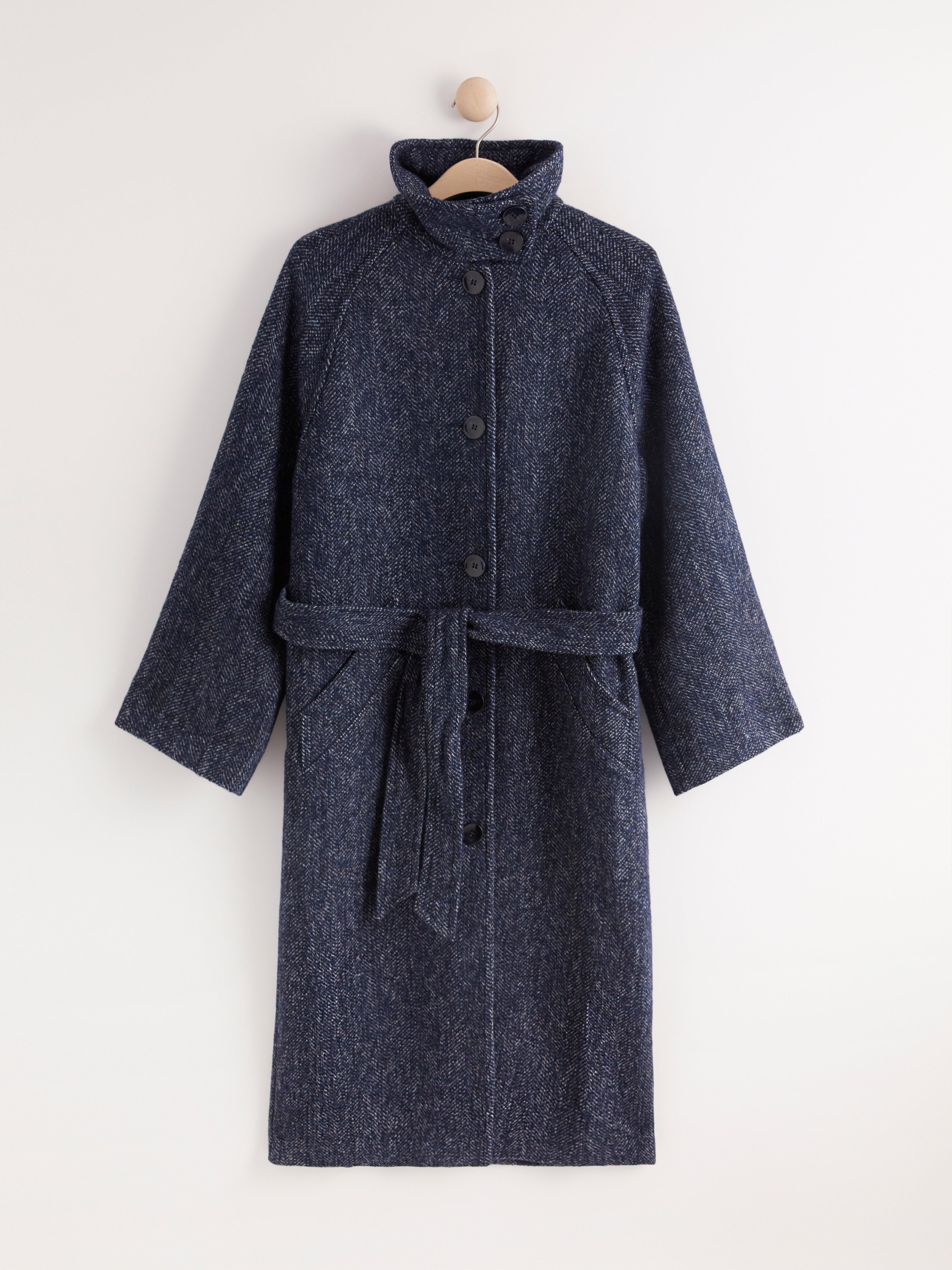 Coat - Womens Wear - Blue