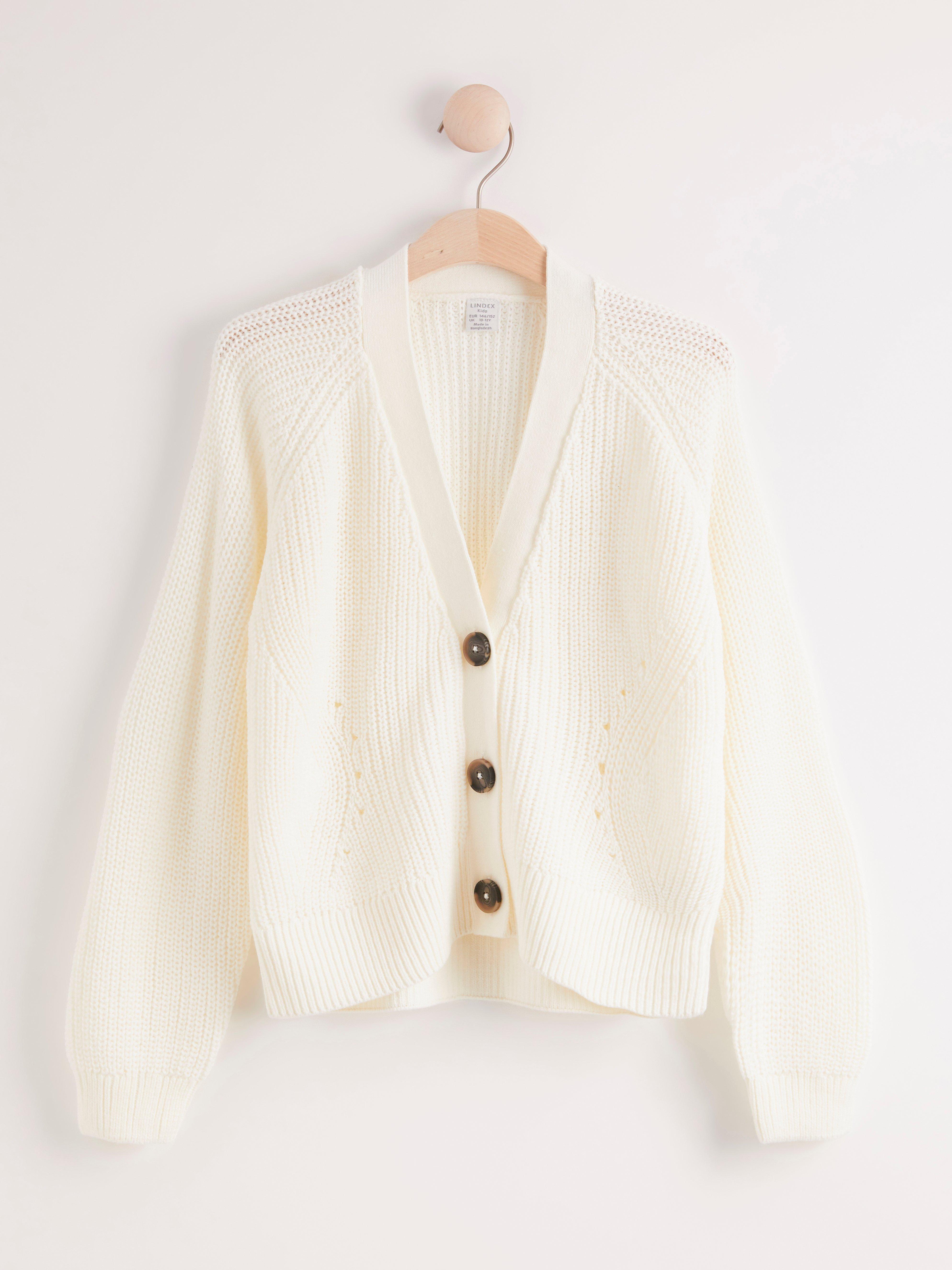 Cardigan - Kids Wear - White