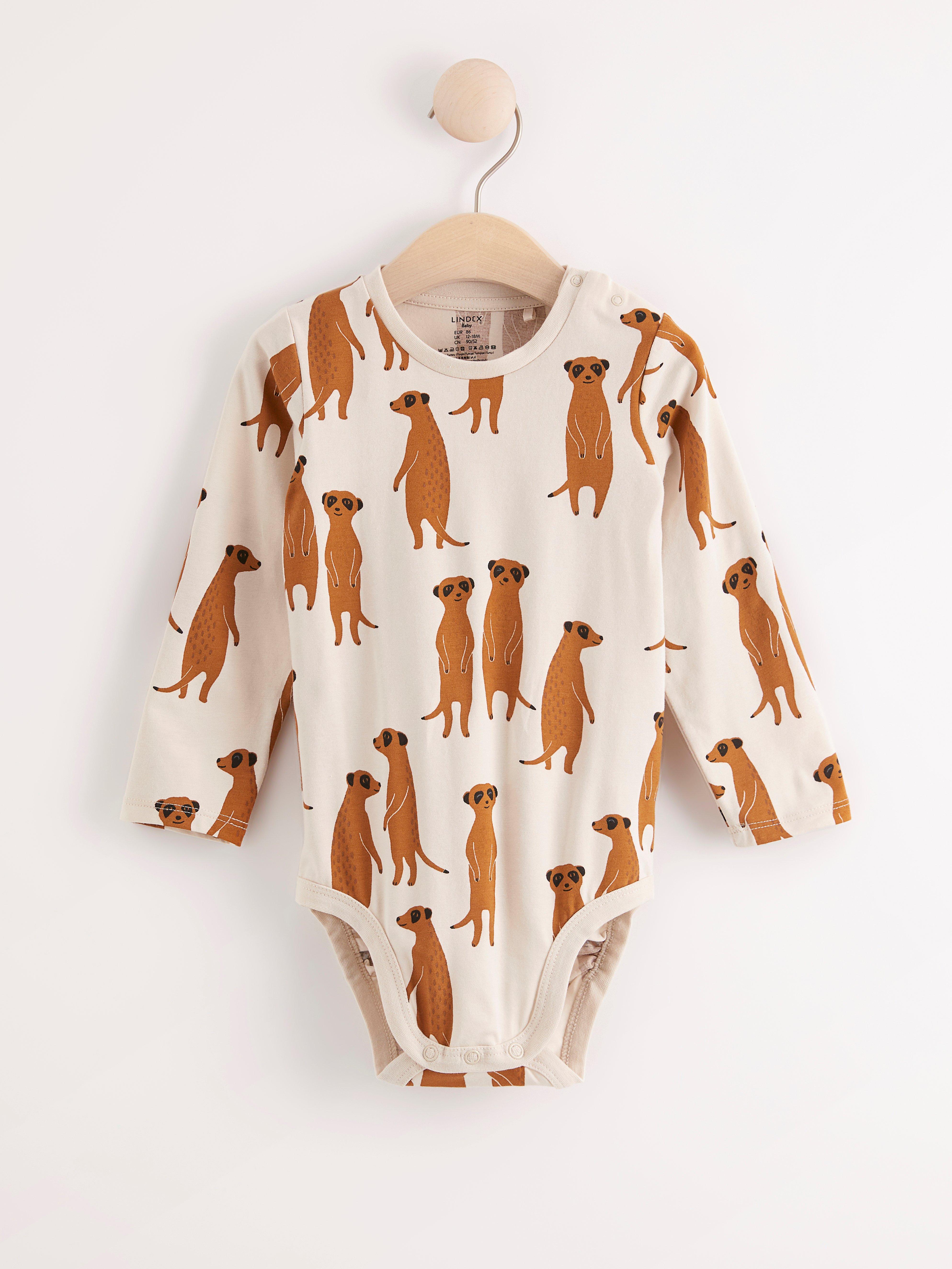 beige long sleeve bodysuit